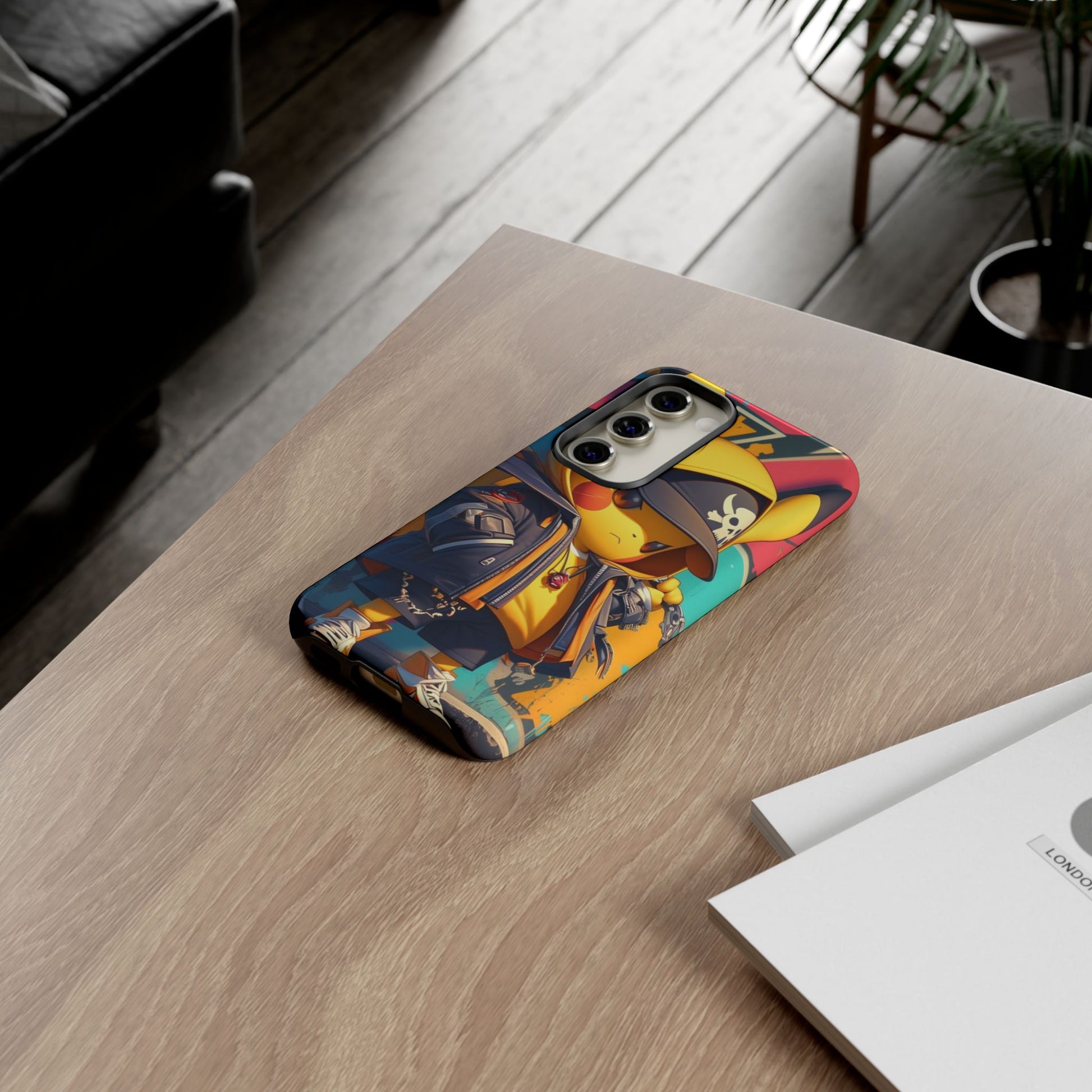 Cute Poke Bear Phone Case, Tough Cases for iPhones, Samsung, and Pixel