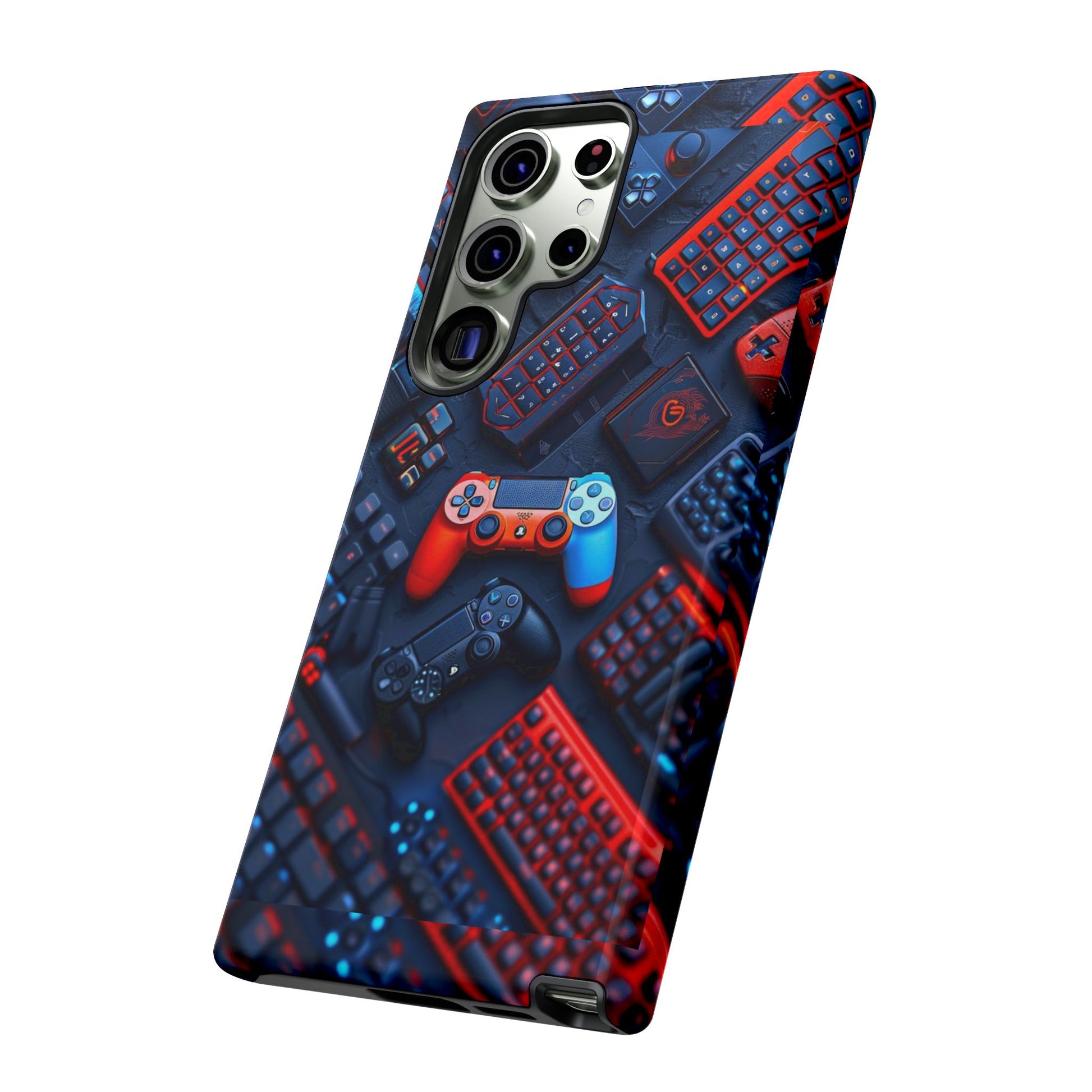 Gamer Themed Controllers Tough Cases for iPhones, Samsung, and Pixel