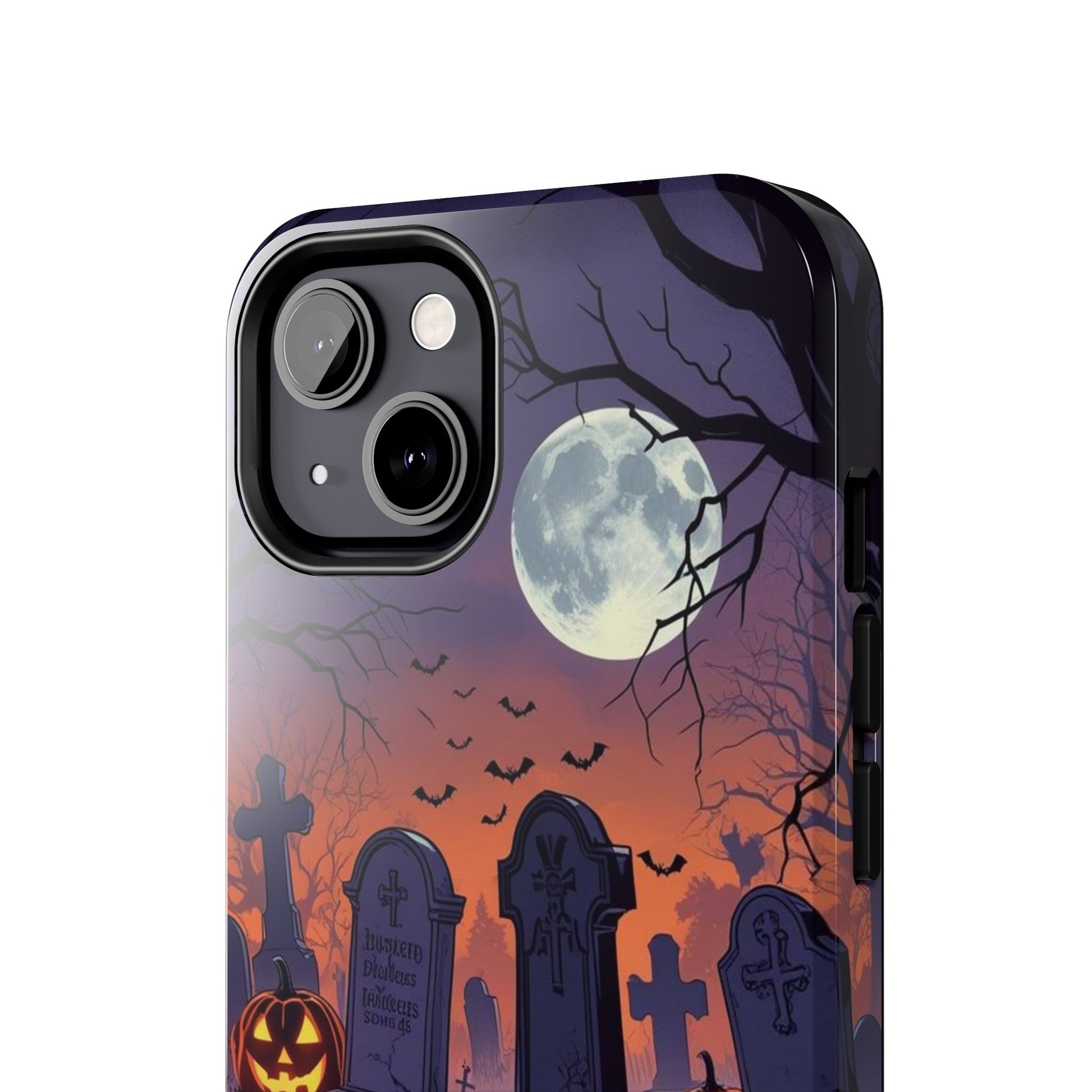 Graveyard Halloween Theme Phone Cases for iPhones & Samsung Phones