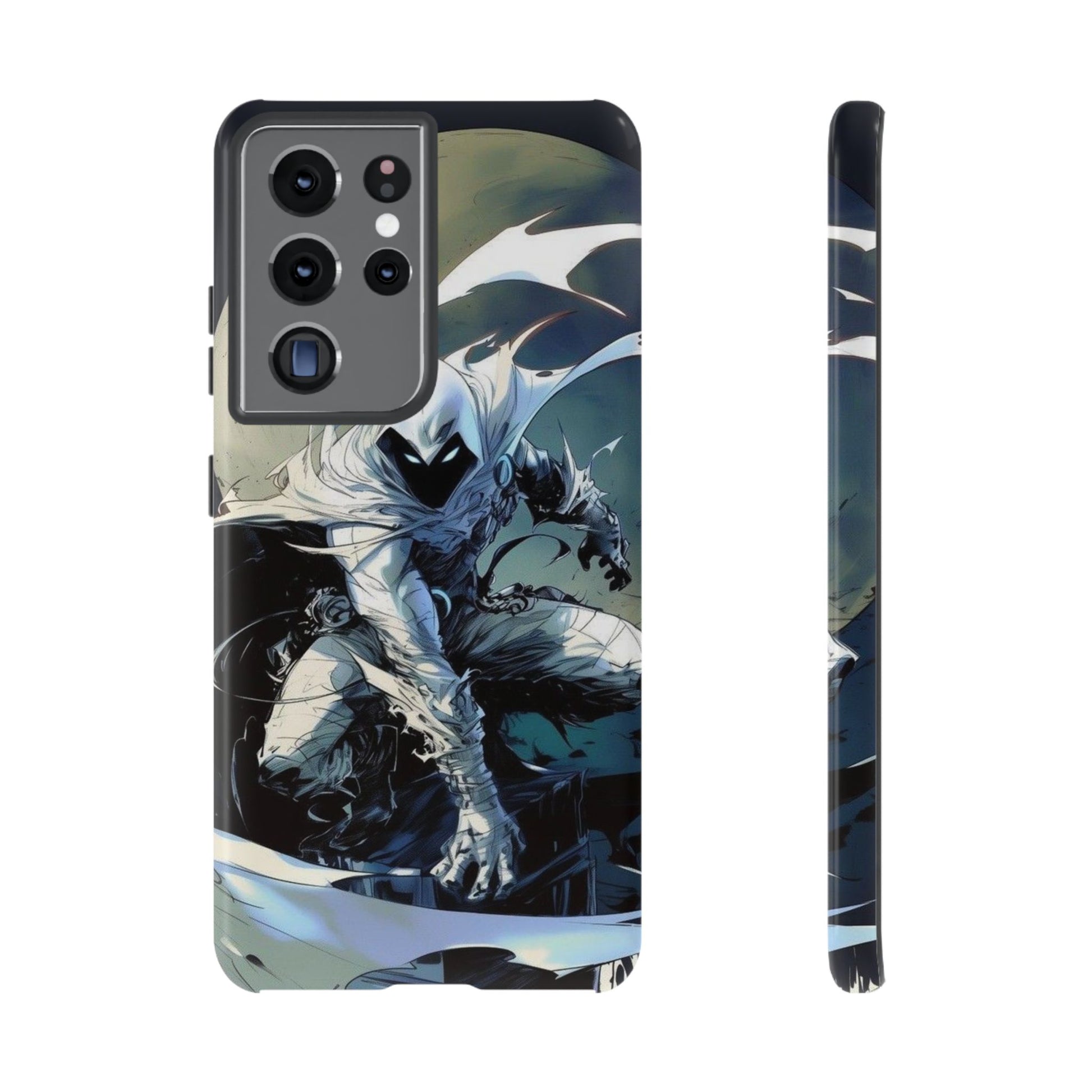 Moon Knight Tough Cases for iPhones, Samsung, and Pixel