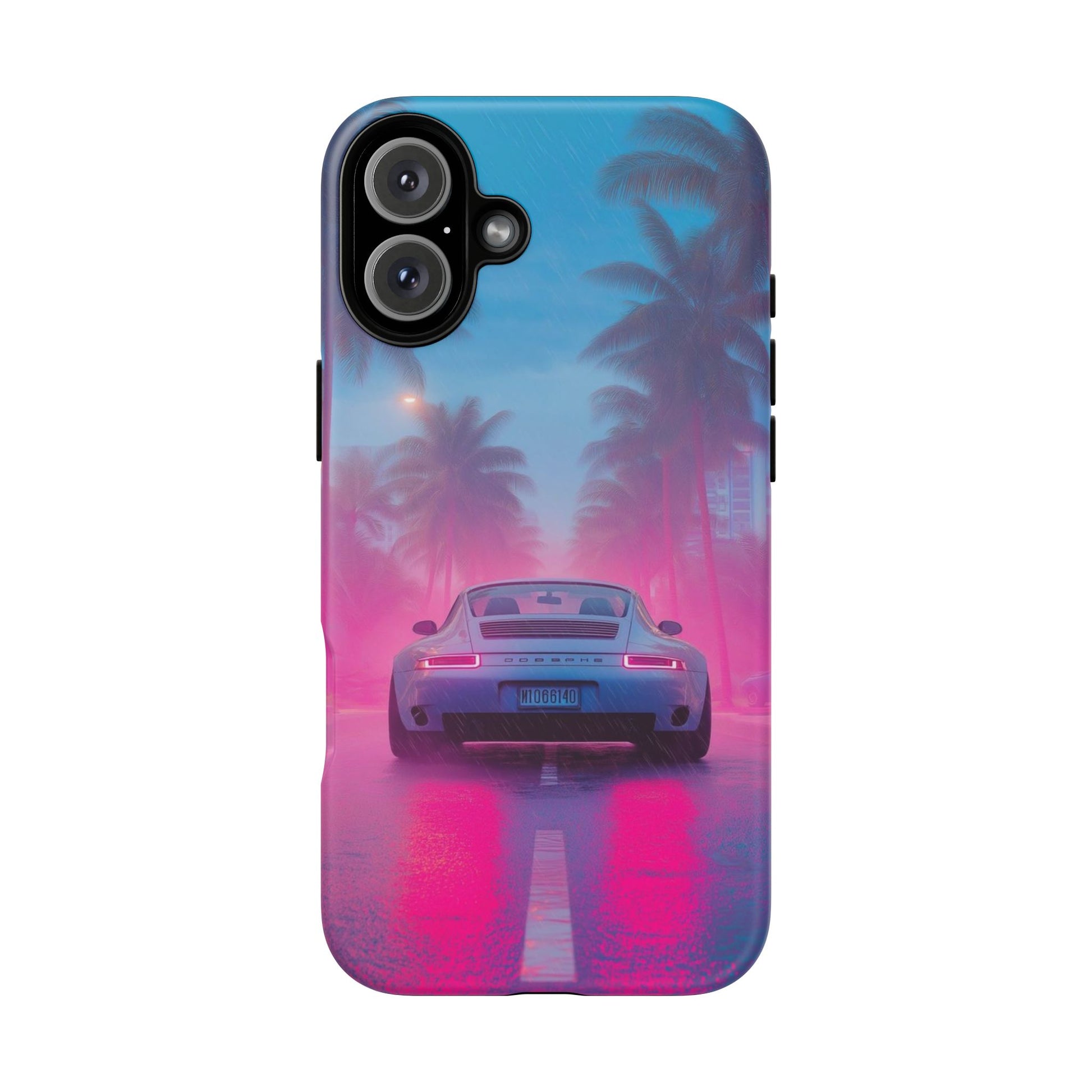 Miami Vice Porsche Phone Case for iPhone, Samsung Galaxy, & Pixel Phones