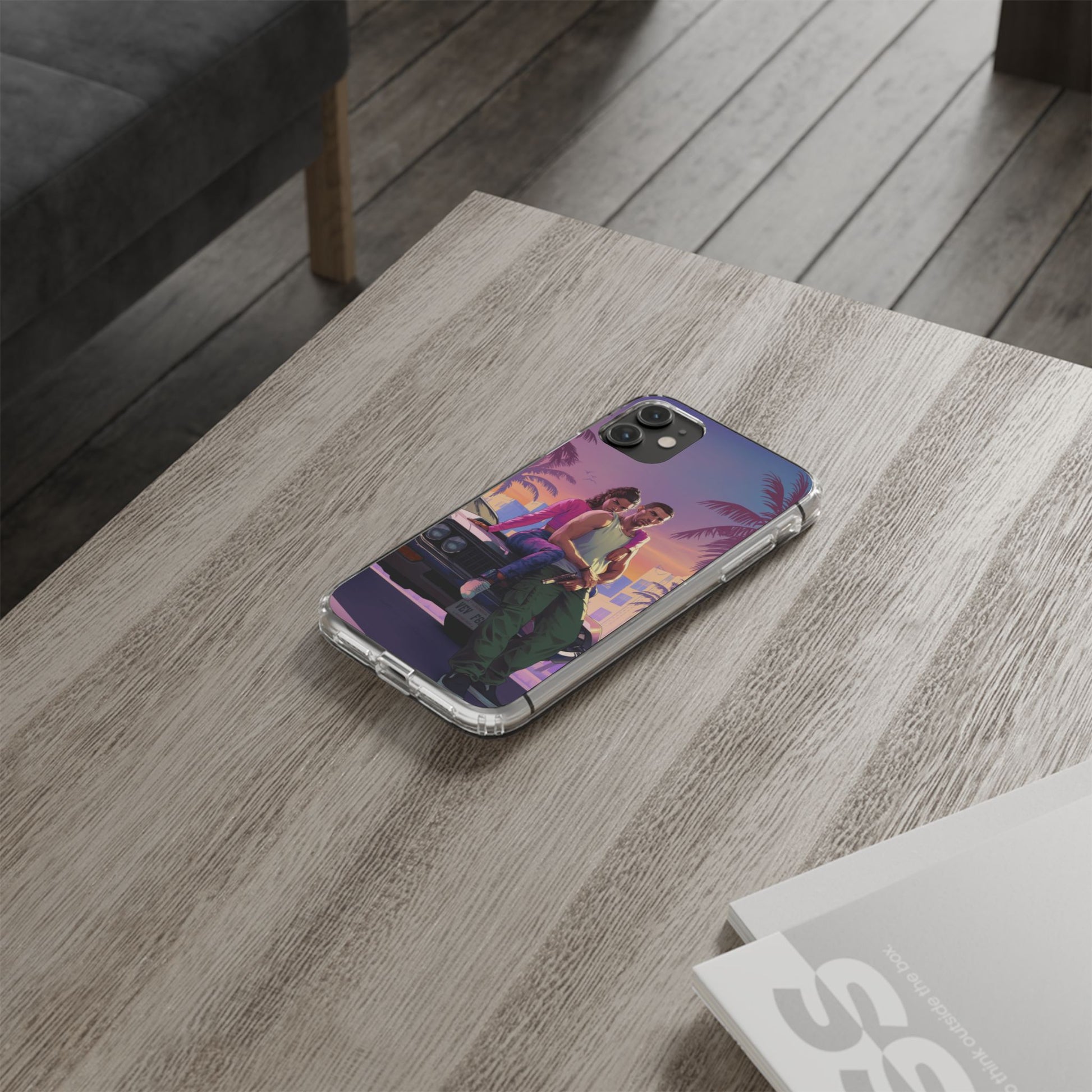 Grand Theft Game inspired Protective Iphone and Samsung case