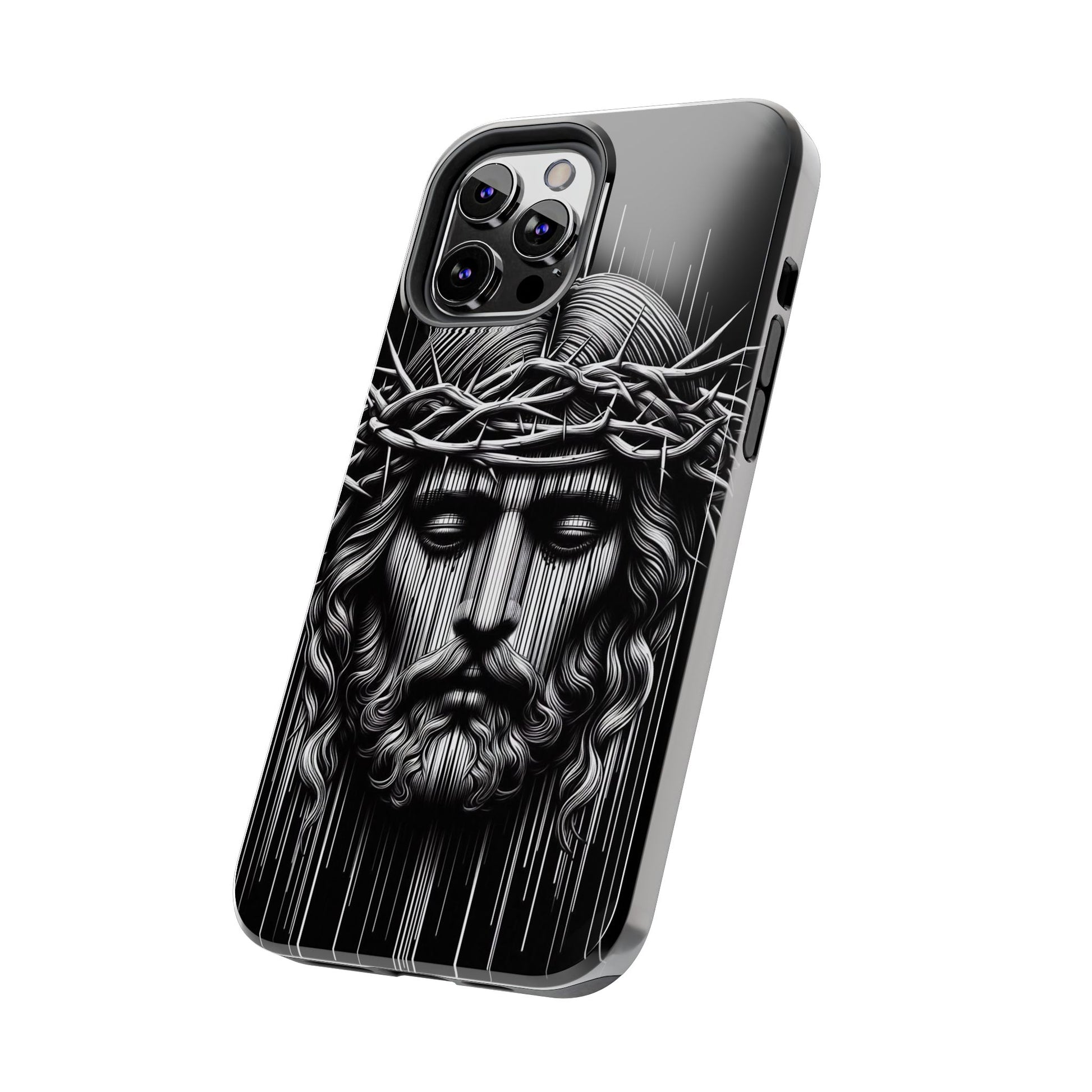 Jesus The King Crown Christian Phone Cases for iPhones & Samsung Phones