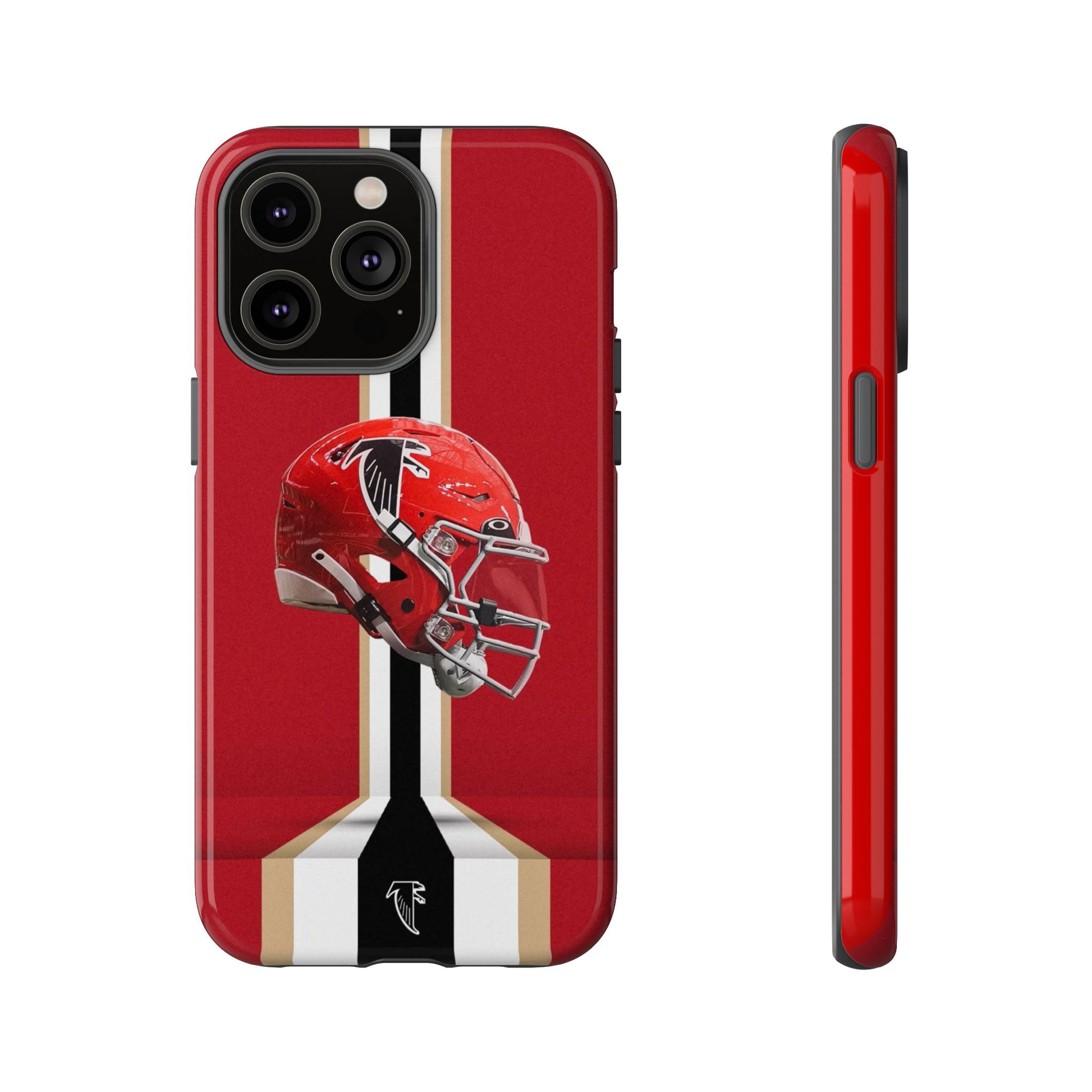 Atlanta Falcons Football Helmet Logo Tough Cases for iPhones, Samsung, and Pixel