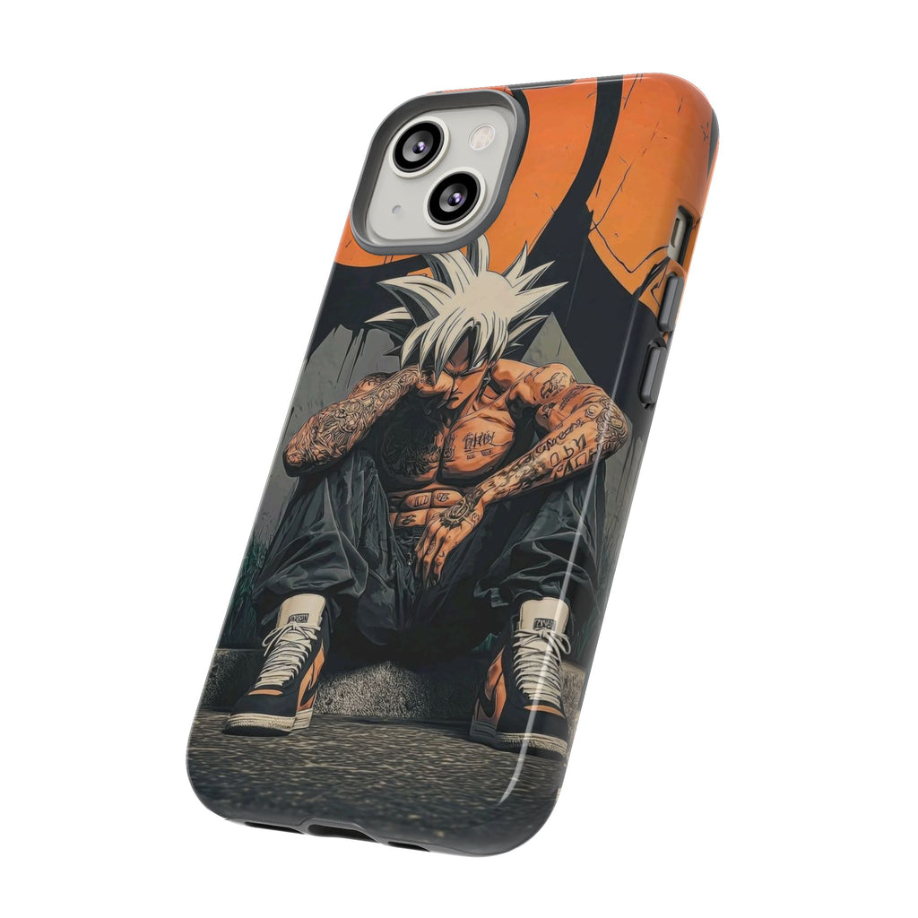 Anime DBZ Thug Tough Cases for iPhones, Samsung, and Pixel