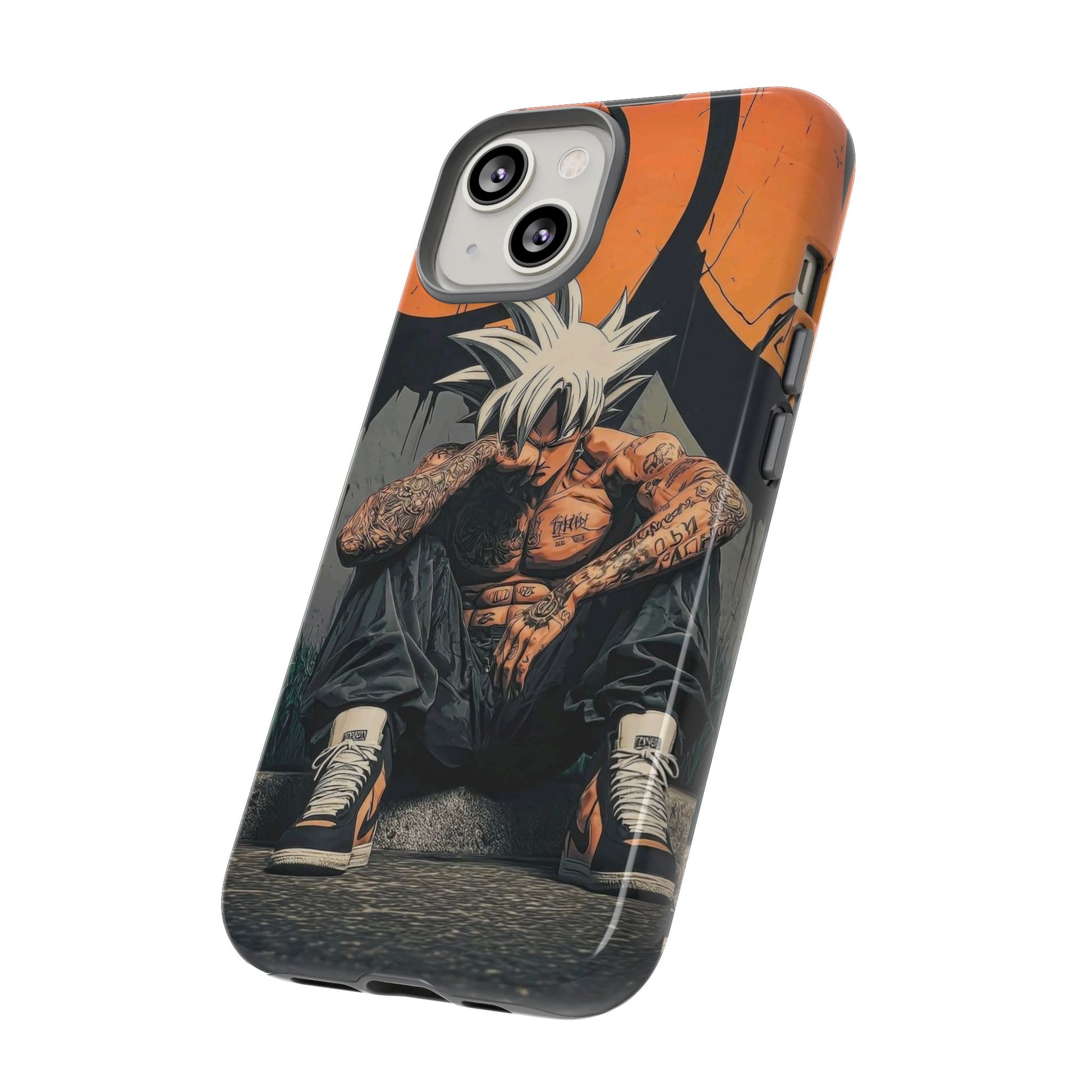 Anime DBZ Thug Tough Cases for iPhones, Samsung, and Pixel