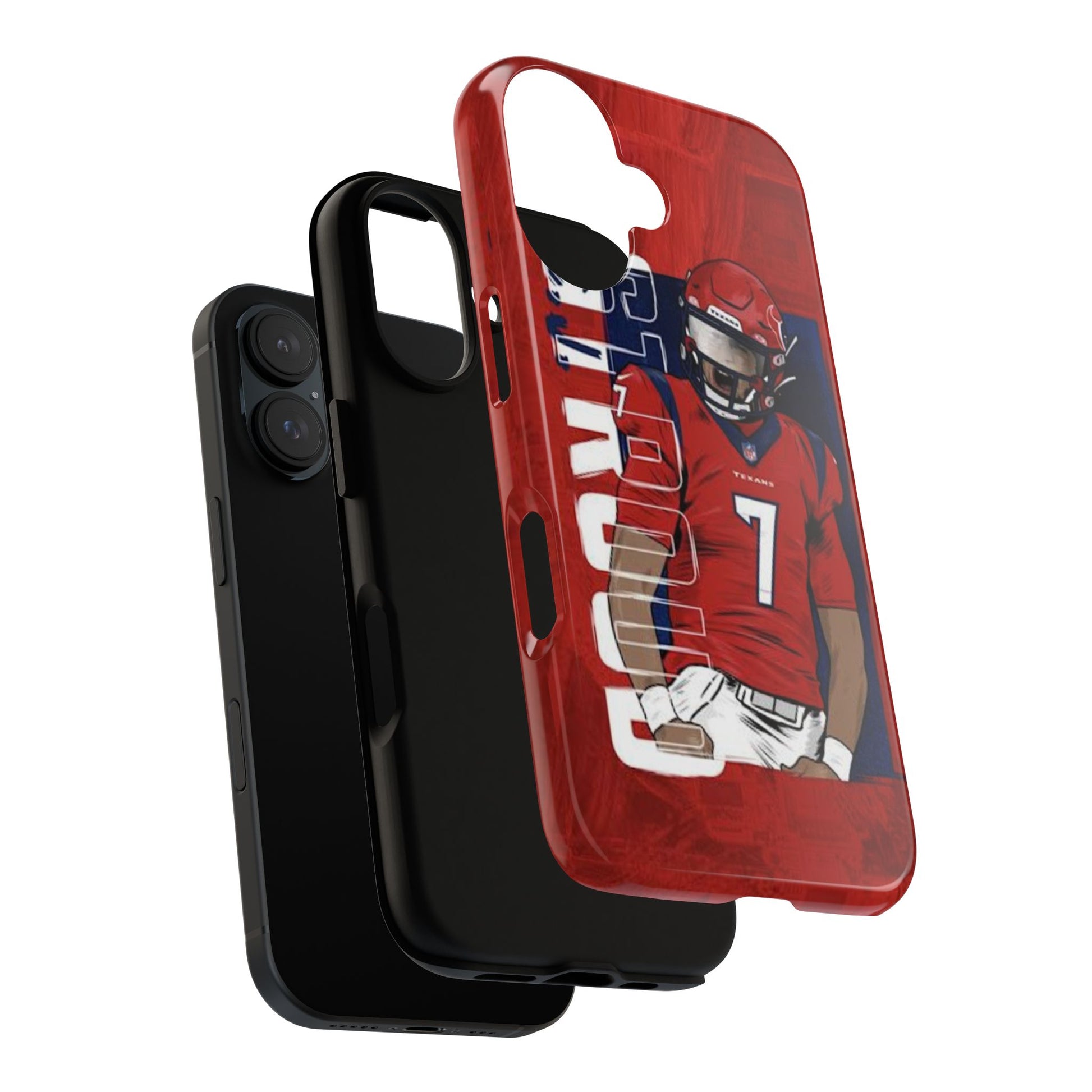 Houston Texans Football CJ Stroud Tough Cases for iPhones, Samsung, and Pixel