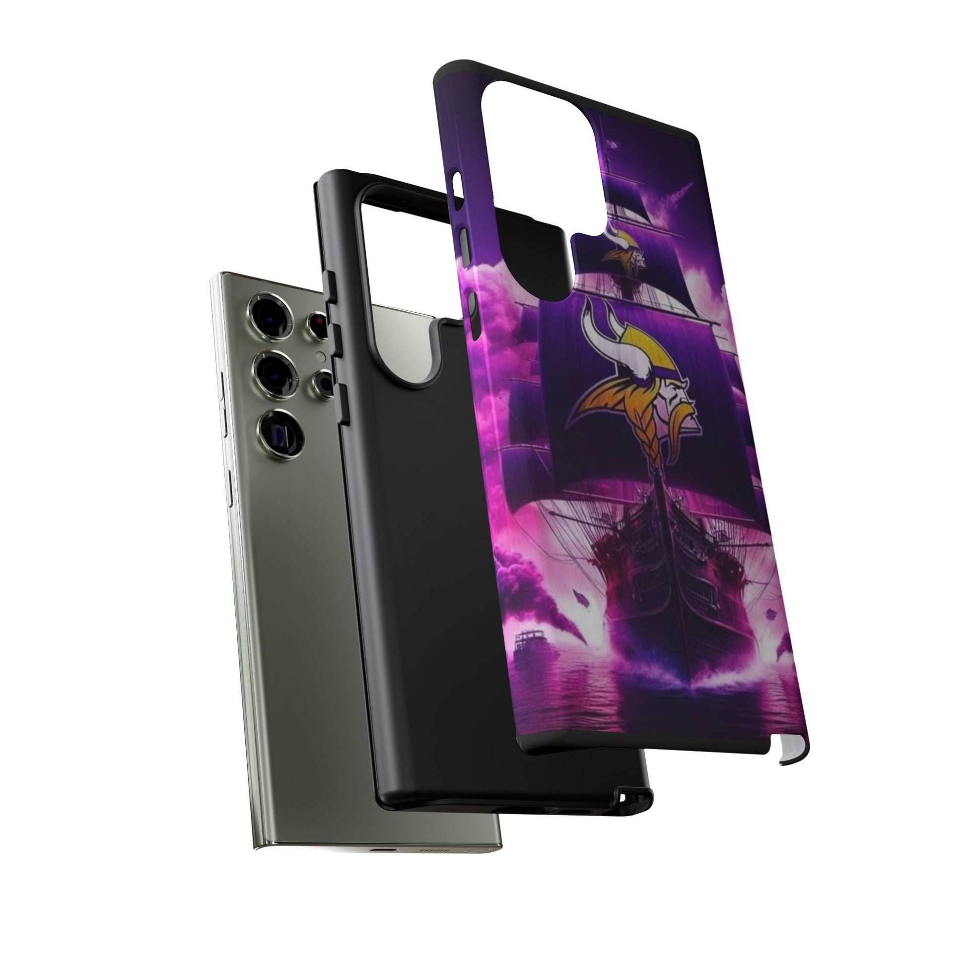 Minnesota Vikings Ship Football Phone Case, Tough Cases for iPhones, Samsung, and Pixel