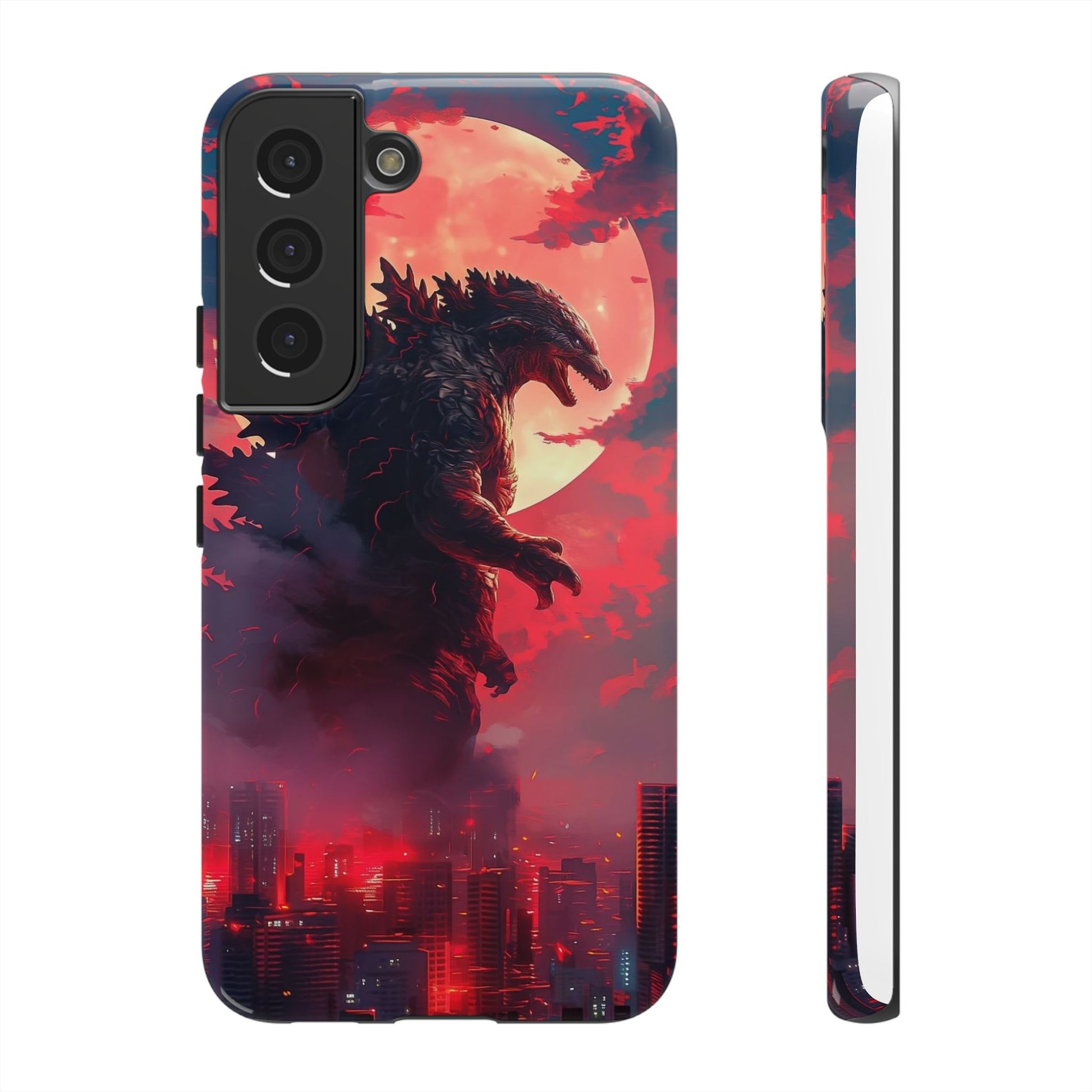 King of Monsters Godzilla Tough Phone Cases for iPhones, Samsung, and Pixel