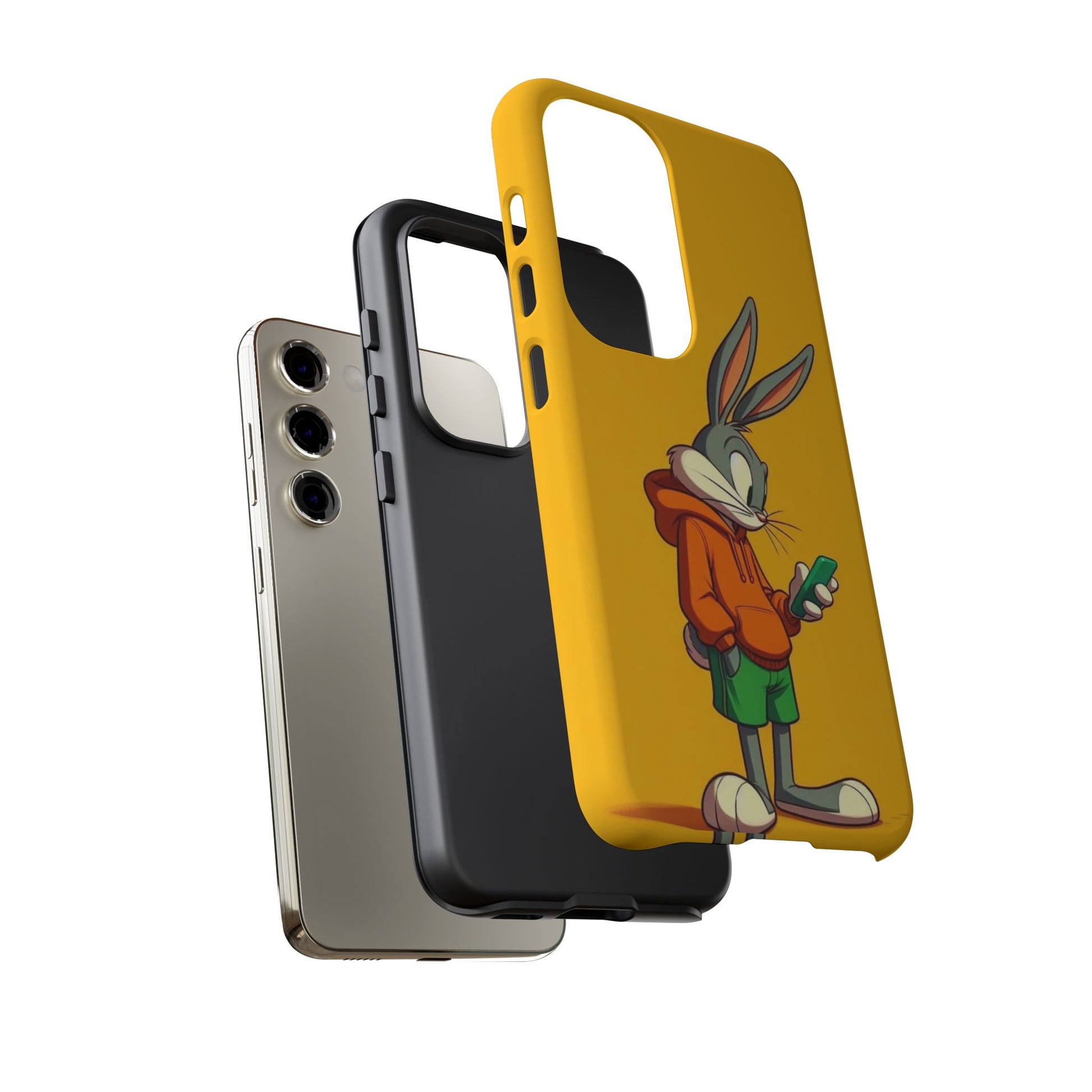 Bugs Bunny Tough Cases for iPhones, Samsung, and Pixel