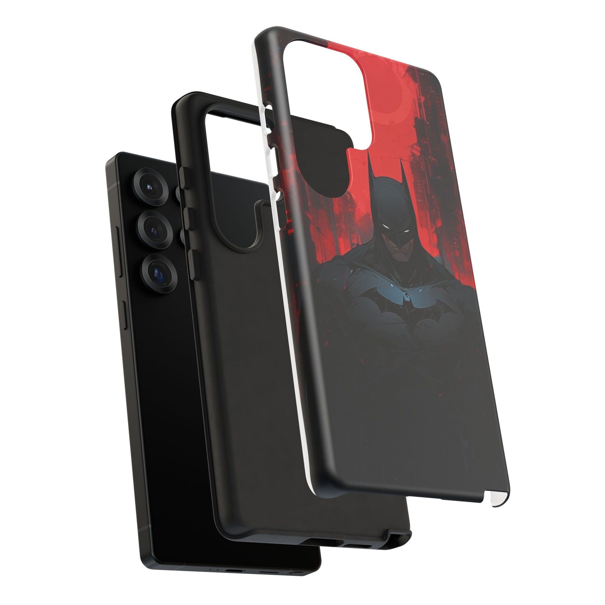 The Dark Knight Batman Tough Cases for iPhones, Samsung, and Pixel