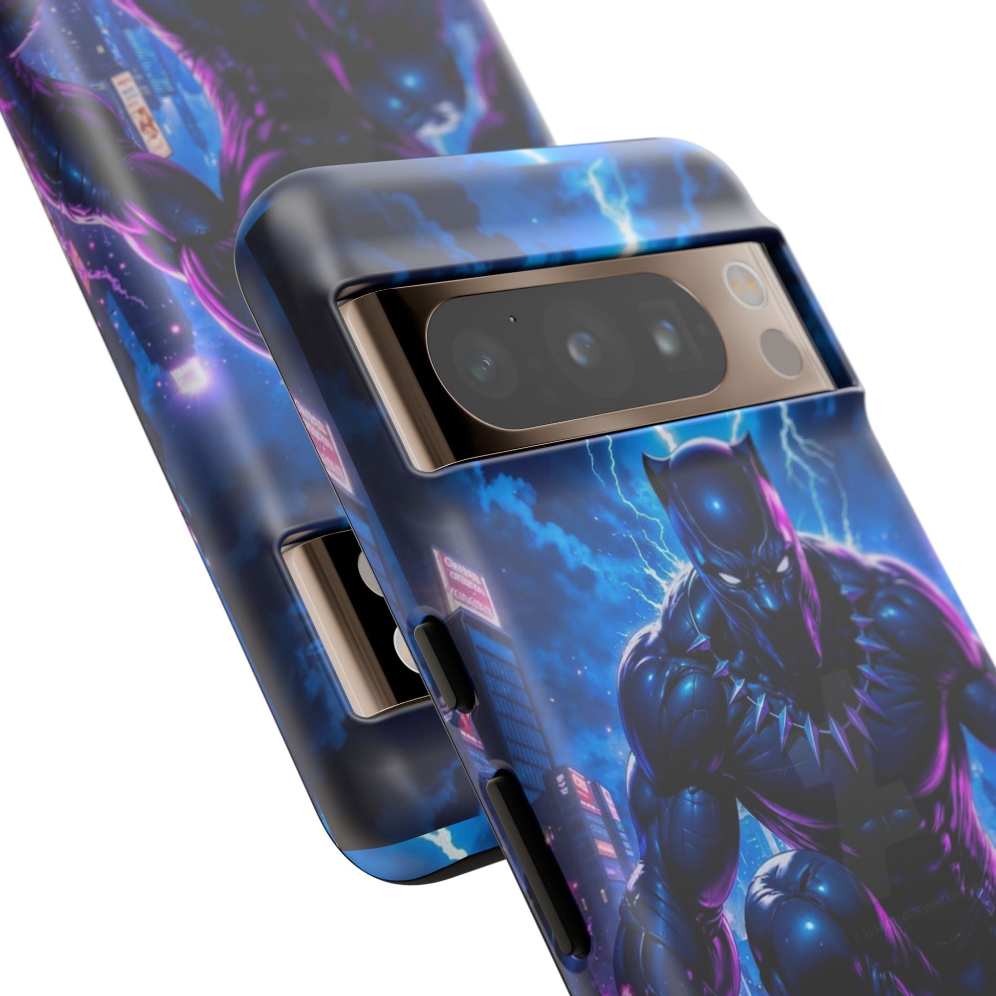 Black Panther Phone Case, Tough Cases for iPhones, Samsung, and Pixel