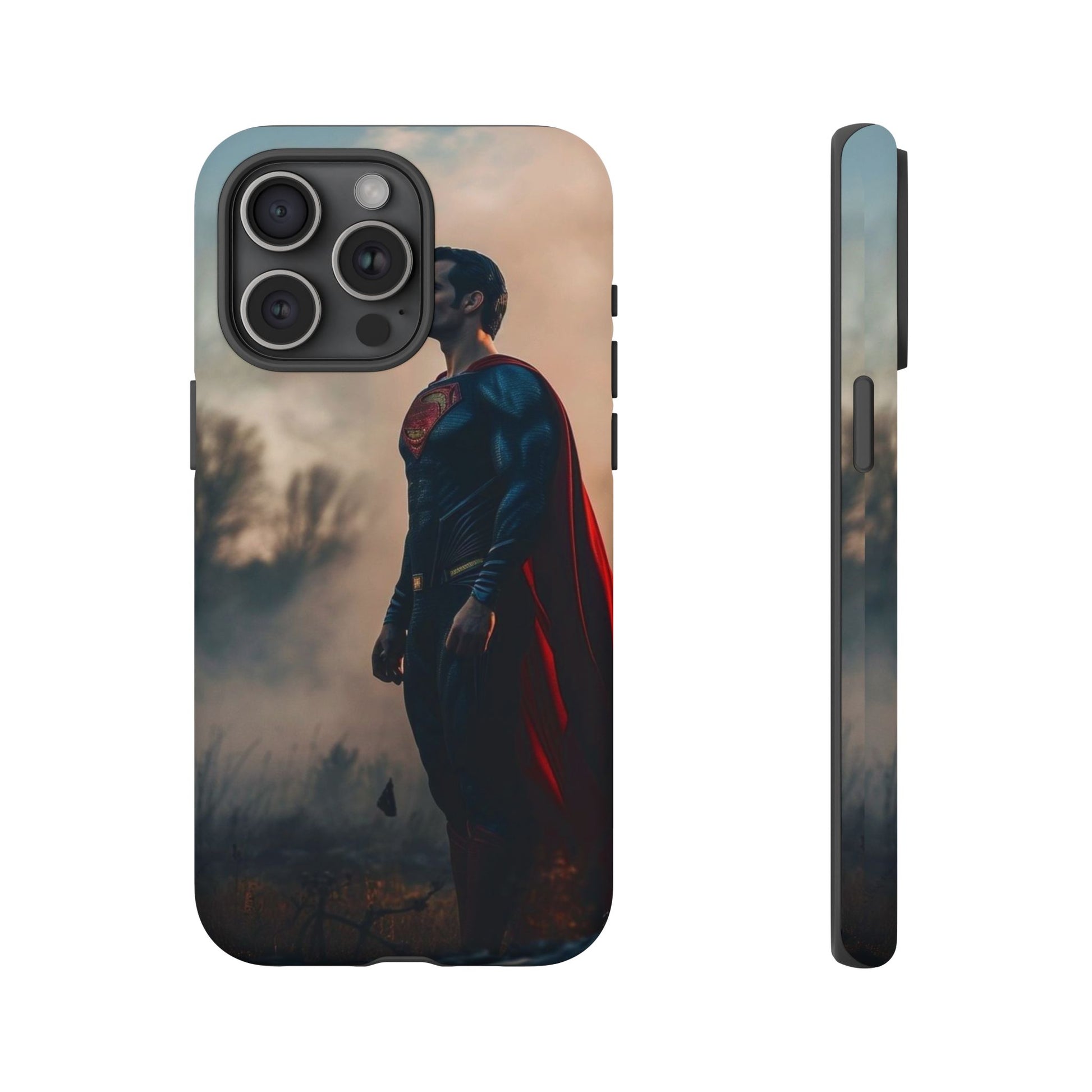 Henry Cavil Superman Tough Cases for iPhones, Samsung, and Pixel