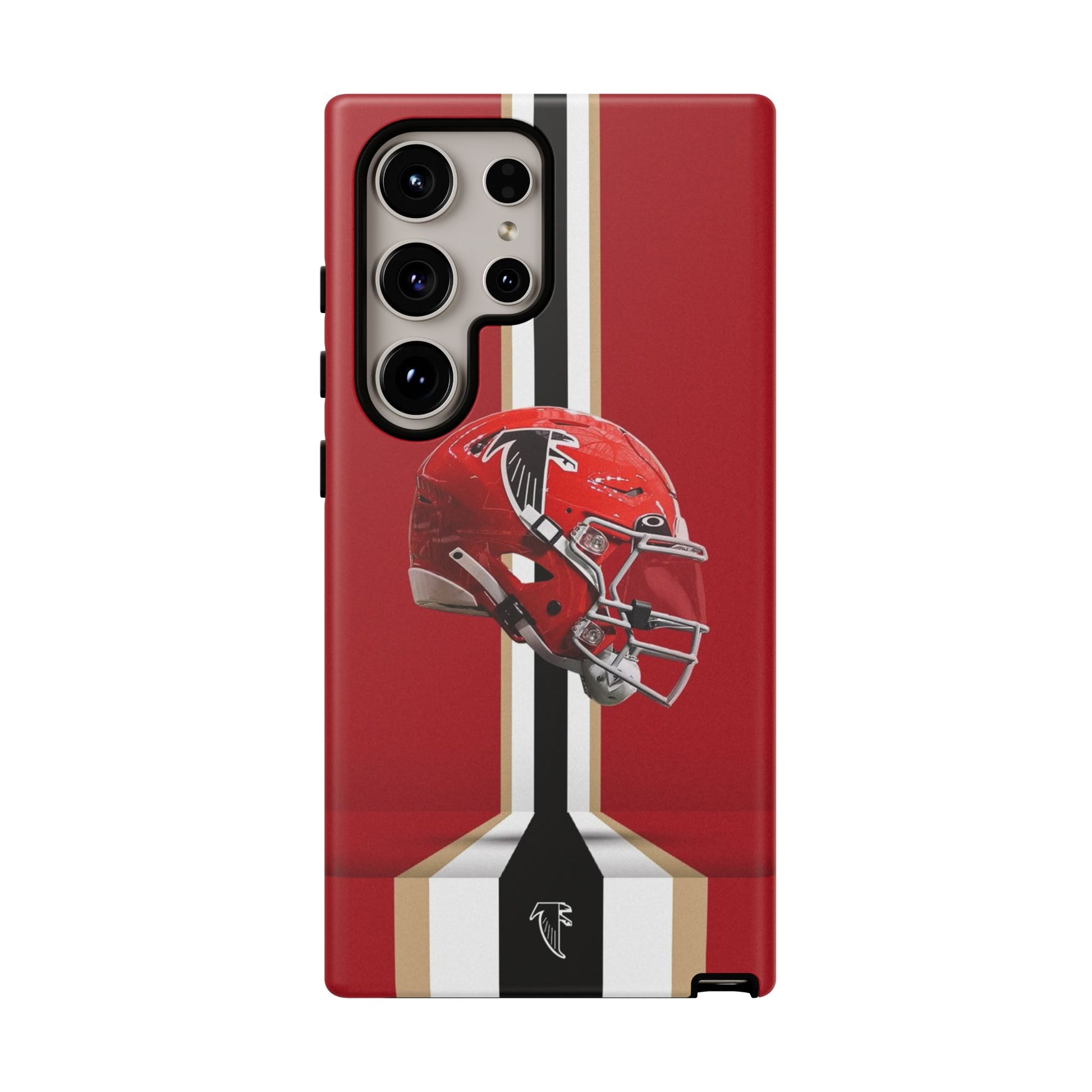 Atlanta Falcons Football Helmet Logo Tough Cases for iPhones, Samsung, and Pixel