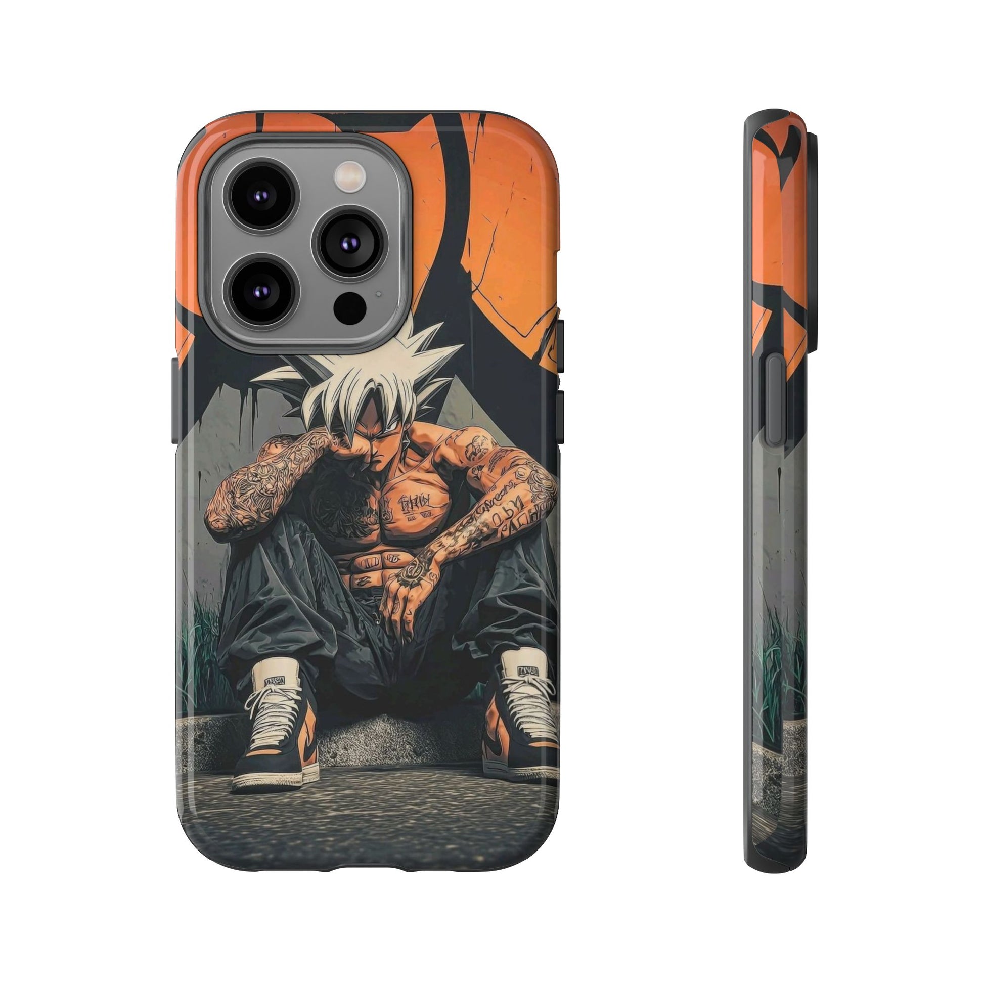 Anime DBZ Thug Tough Cases for iPhones, Samsung, and Pixel