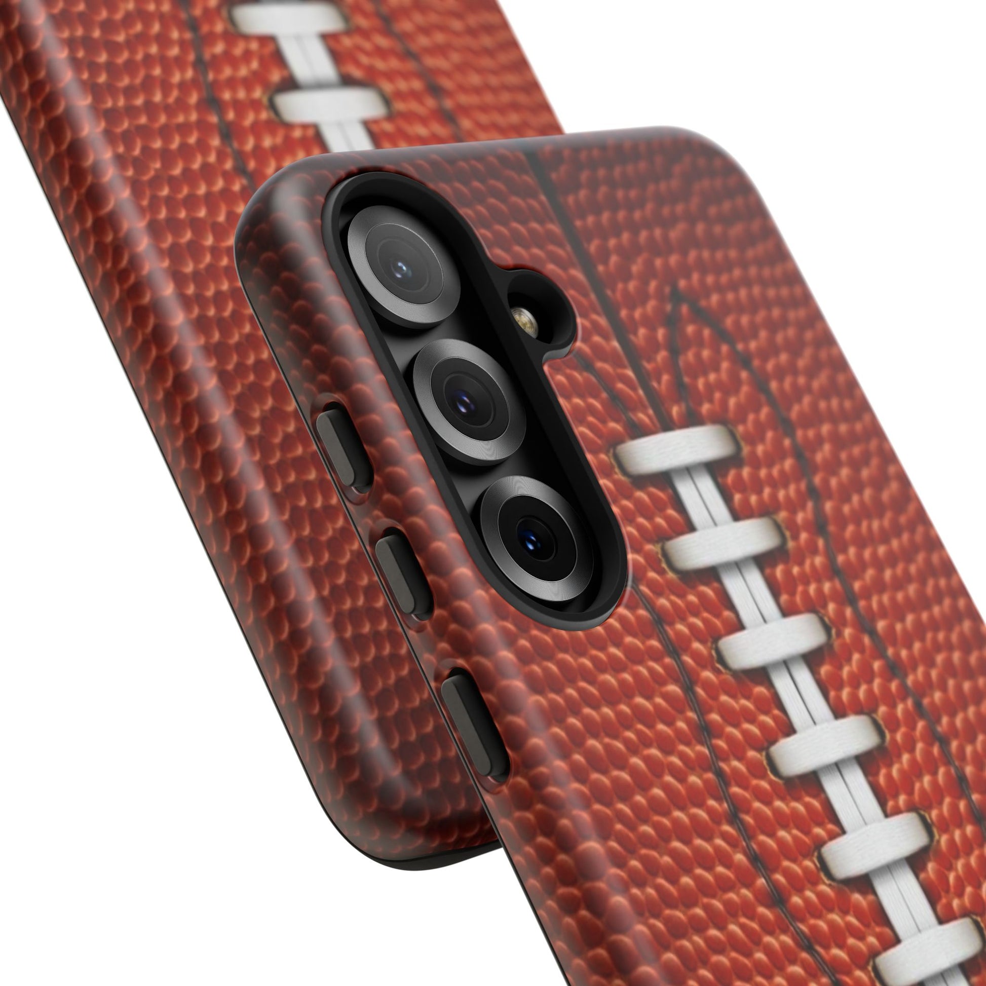 Football Pigskin Print Tough Cases for iPhones, Samsung, and Pixel