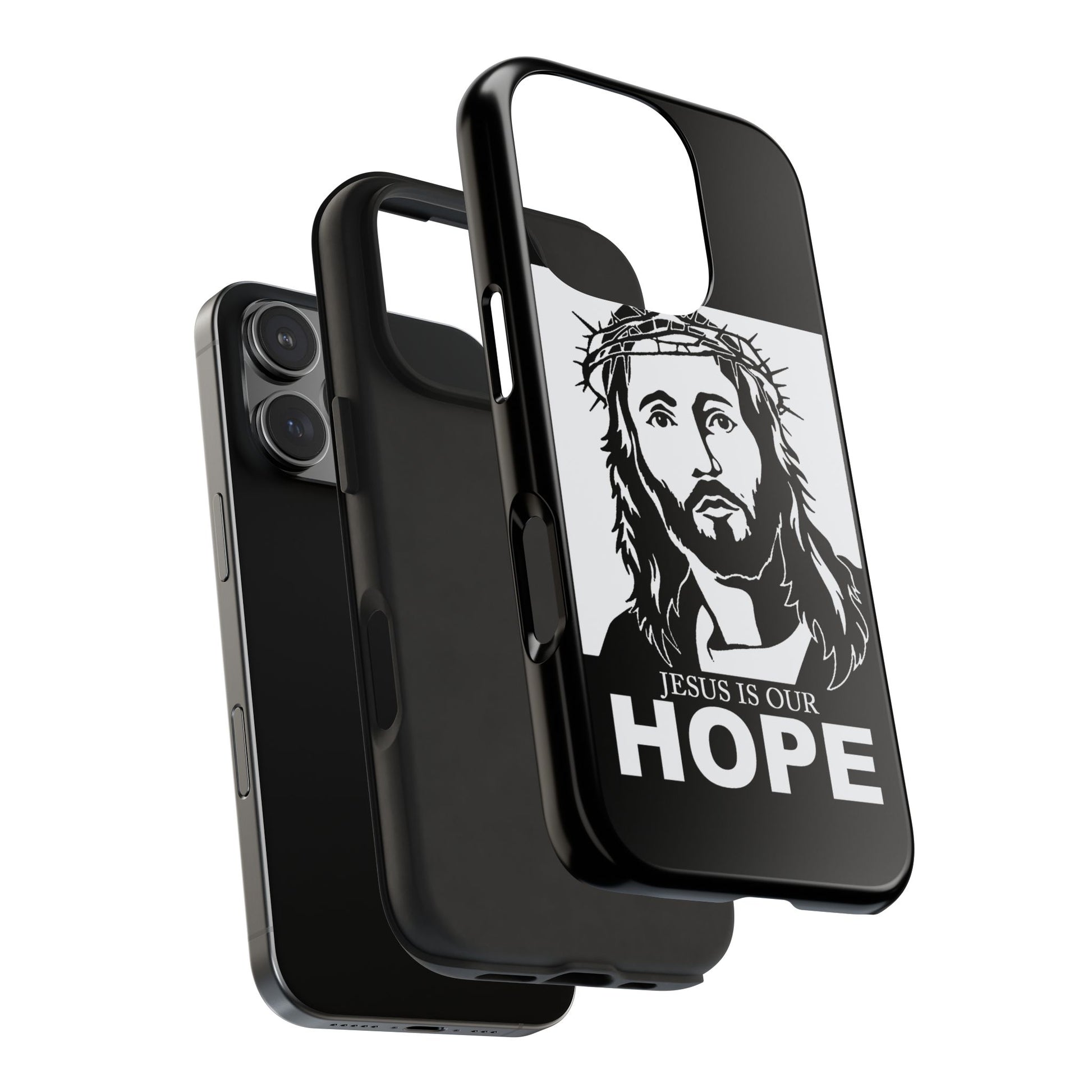 Jesus is Our Hope Christian Phone Cases for iPhones & Samsung Phones