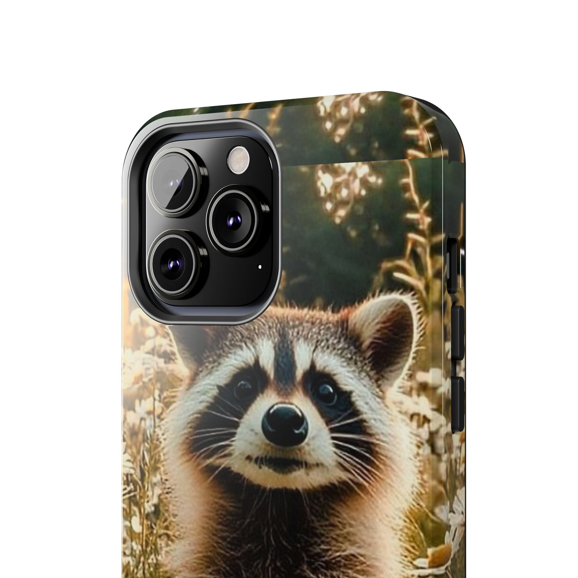 Cute Raccoon Theme Phone Cases for iPhones & Samsung Phones