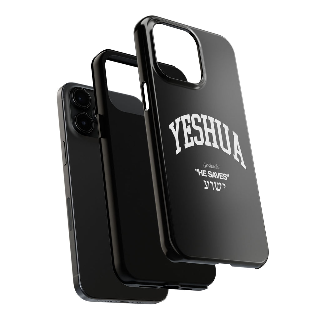 Yeshua He Saves Christian Theme Phone Cases for iPhones & Samsung Phones