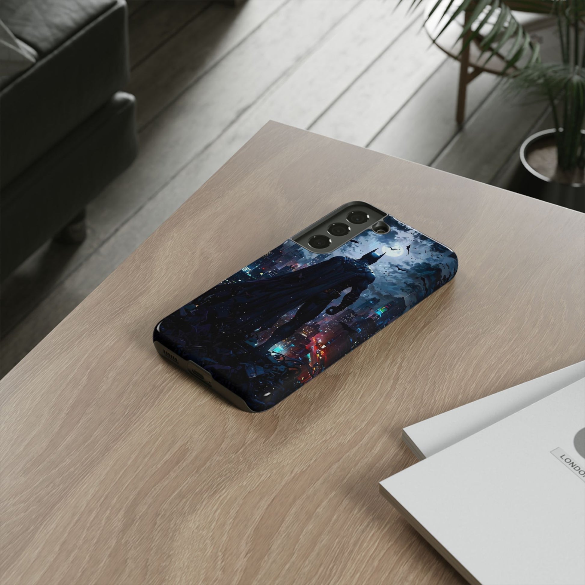 Gotham City Batman Tough Cases for iPhones, Samsung, and Pixel