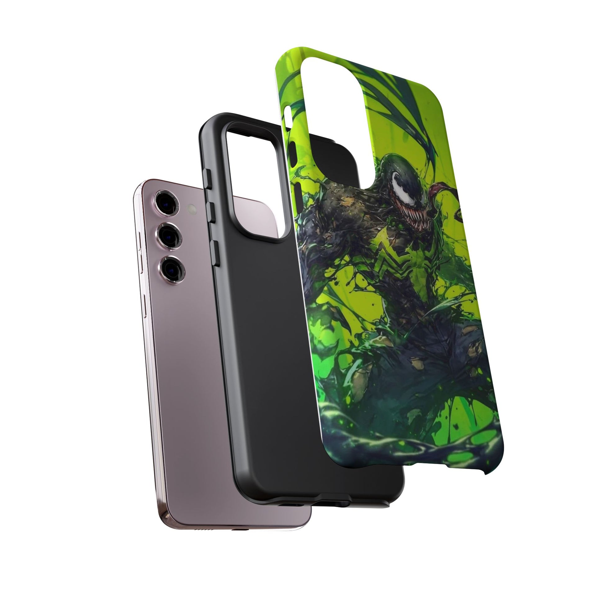 Evil Venom Phone Case, Tough Cases, Marvel Comics Phone for iPhones, Samsung, and Pixel