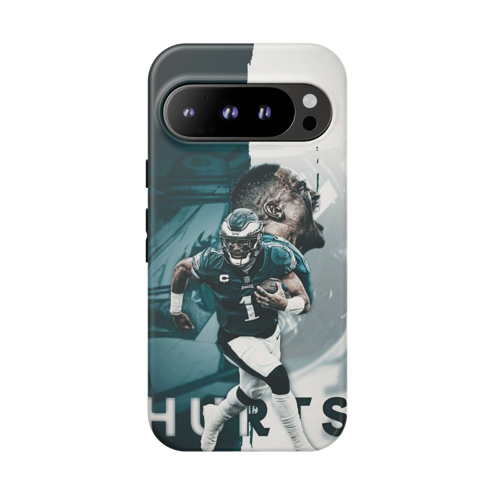 Jalen Hurts Eagles Football Tough Cases for iPhones, Samsung, and Pixel