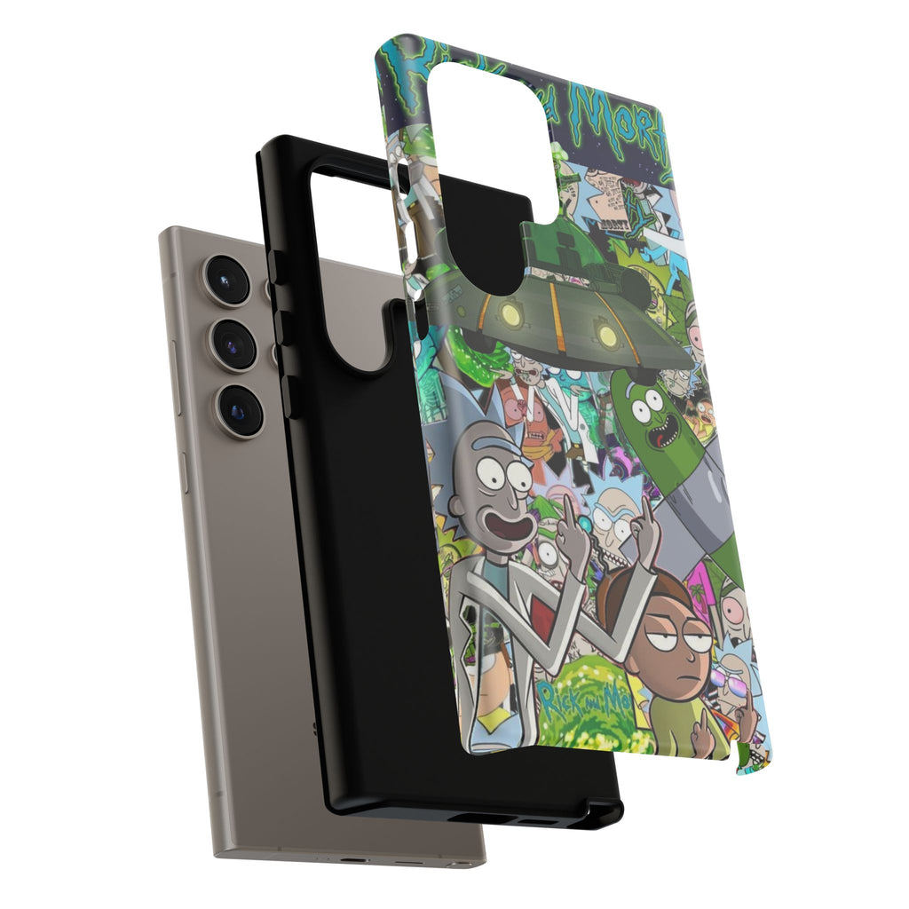 Rick and Morty Phone Case, Tough Cases for iPhones, Samsung, and Pixel
