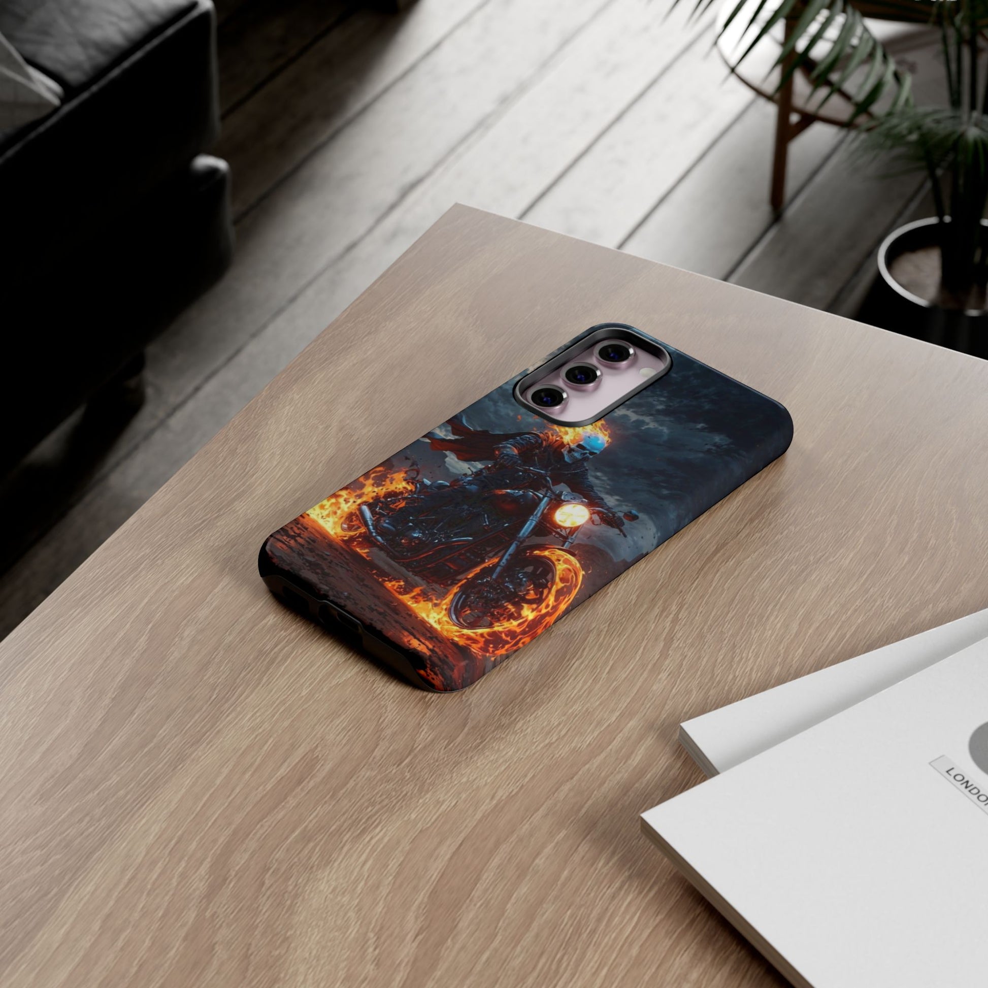 Marvel's Ghost Rider Tough Cases for iPhones, Samsung, and Pixel