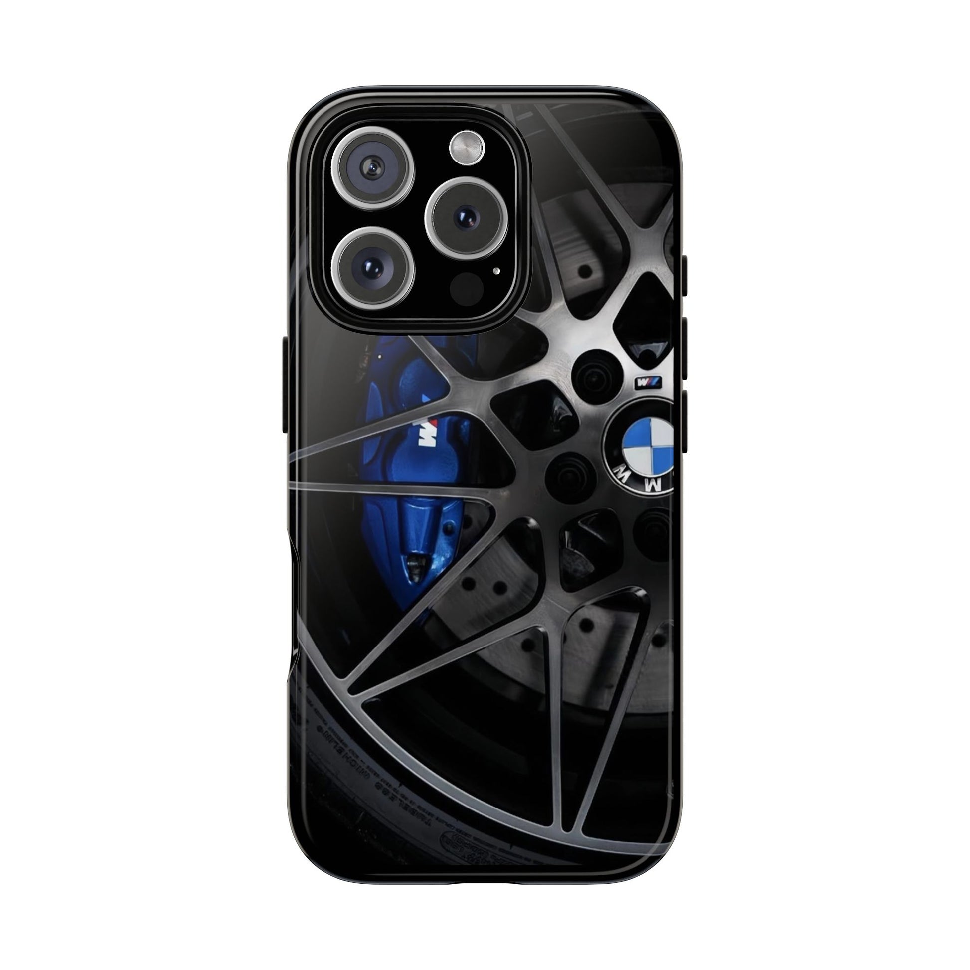 BMW M3 Racing Wheels Tough Cases for iPhones, Samsung, and Pixel