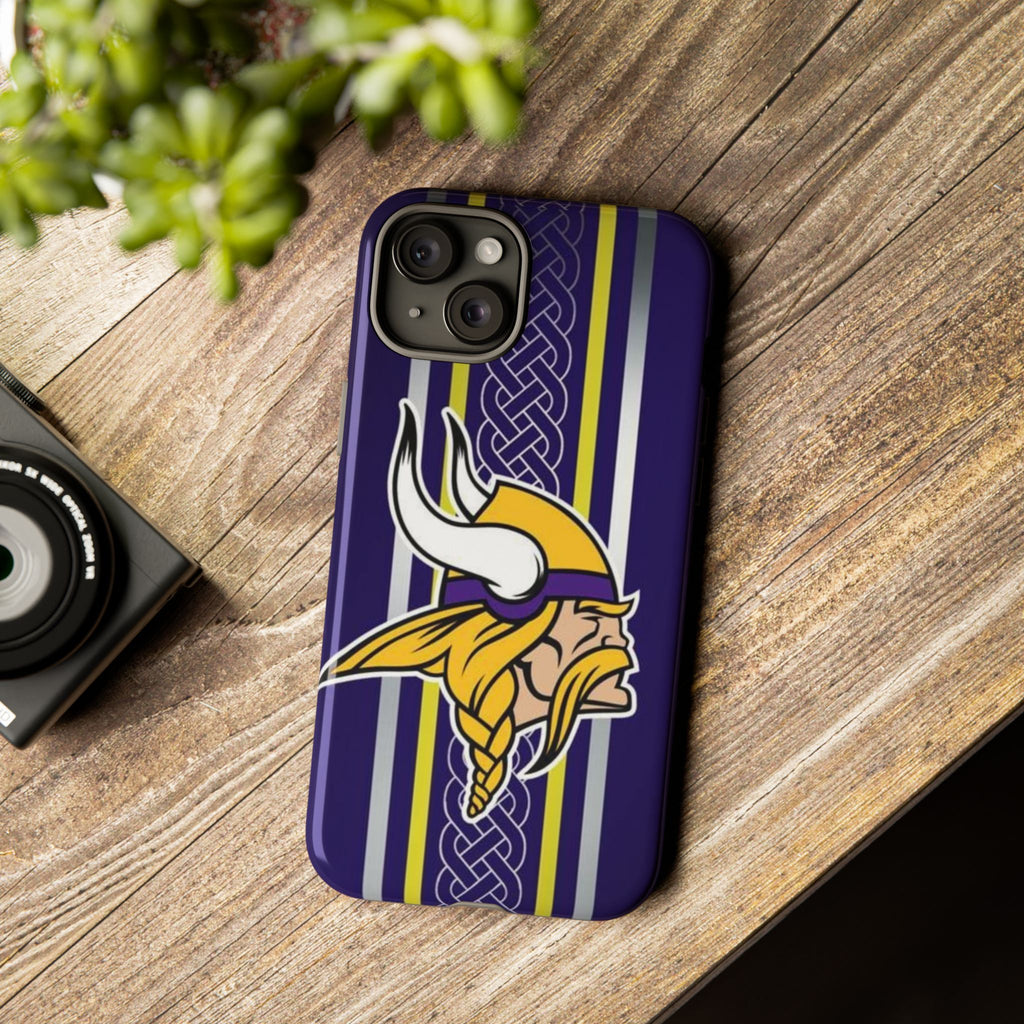 Minnesota Vikings logo Phone Case, Tough Cases for iPhones, Samsung, and Pixel