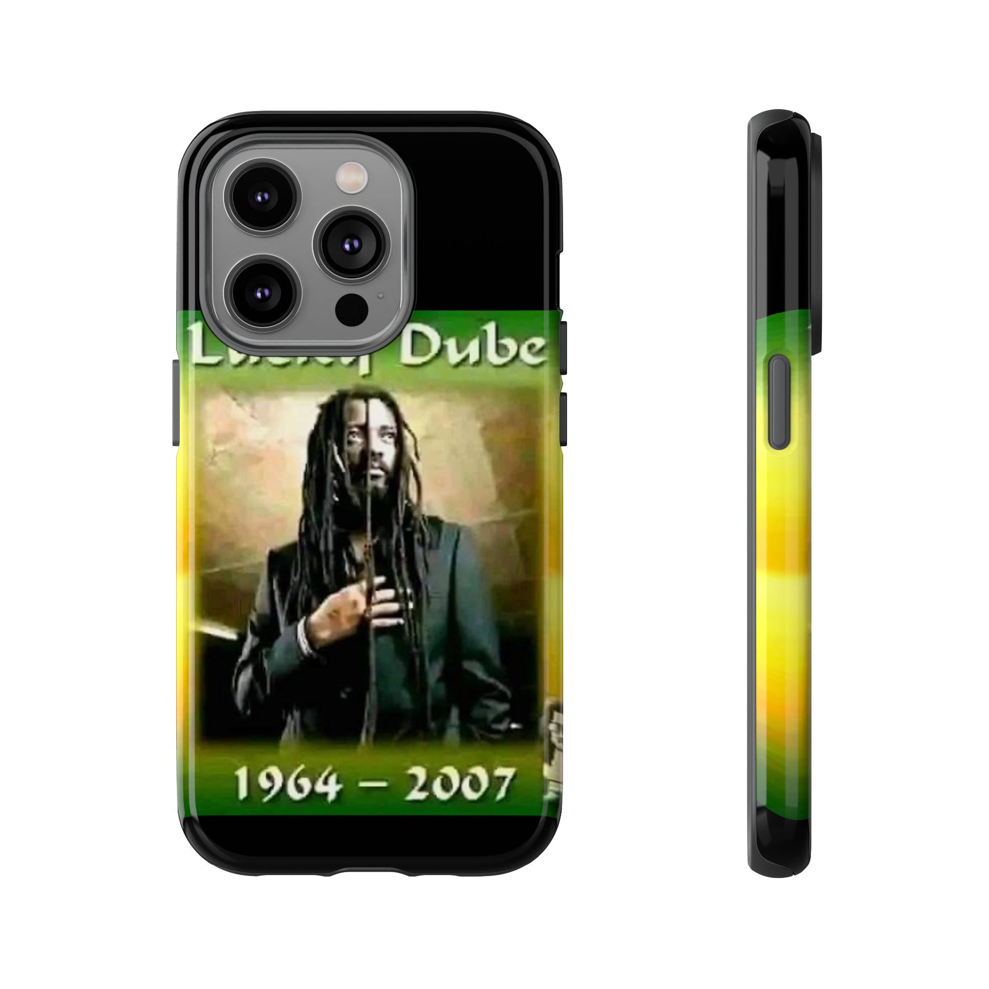 Lucky Dube Tough Cases for iPhones, Samsung, and Pixel