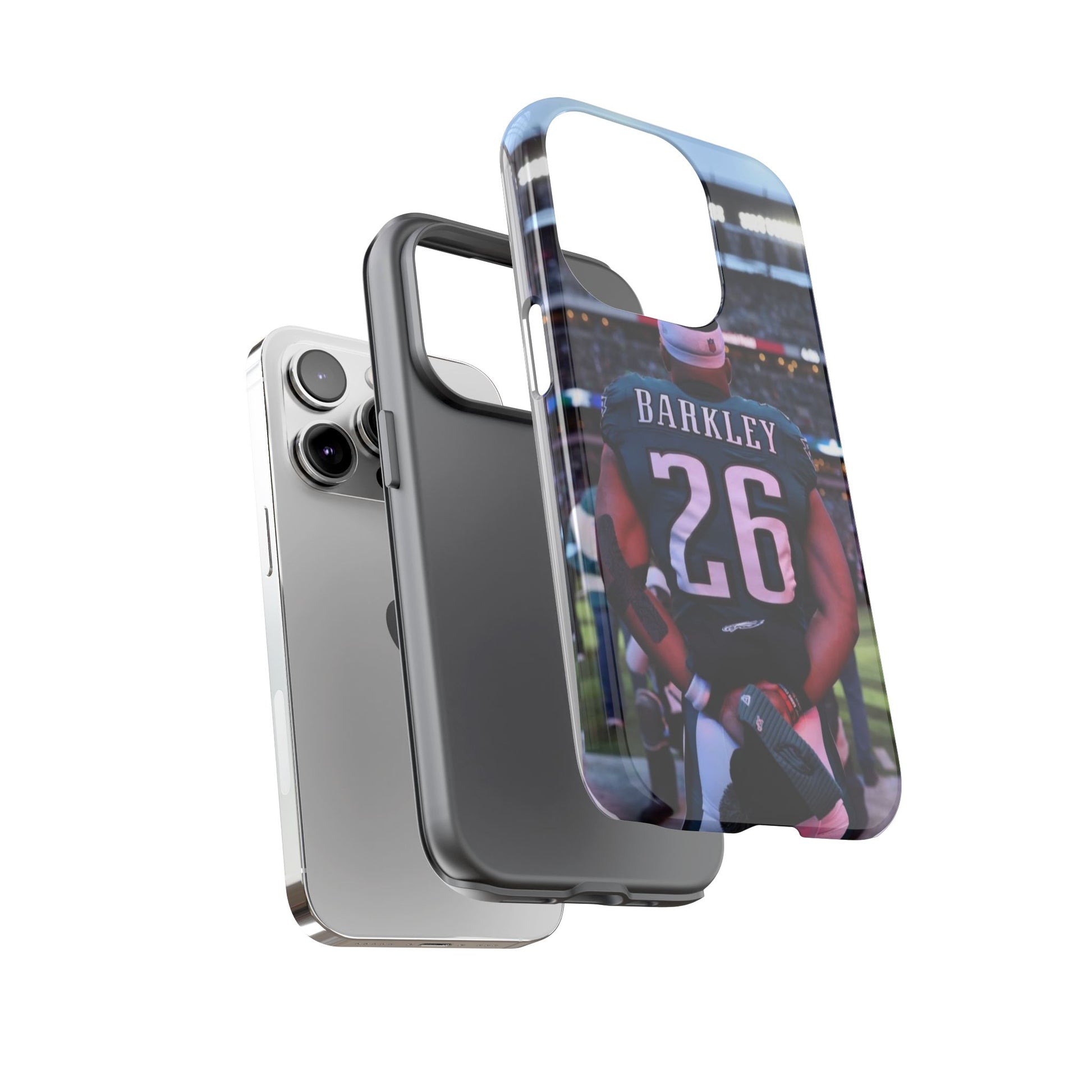 Eagles Football Saquon Barkley Tough Cases for iPhones, Samsung, and Pixel