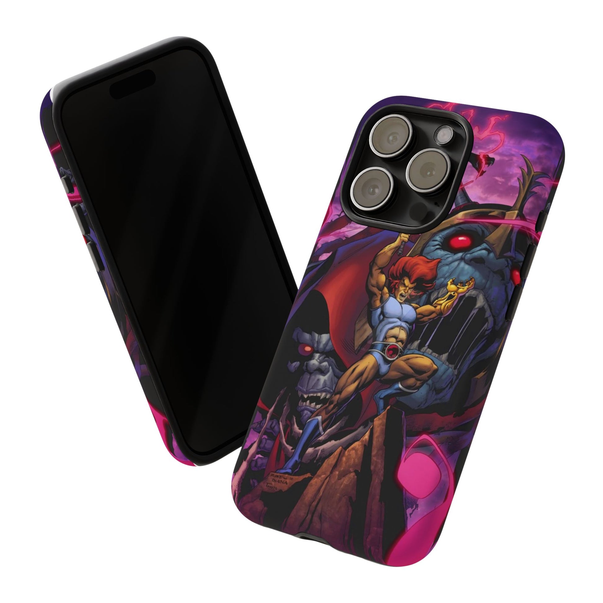 Thundercats Lion O x Mumra Tough Cases for iPhones, Samsung, and Pixel