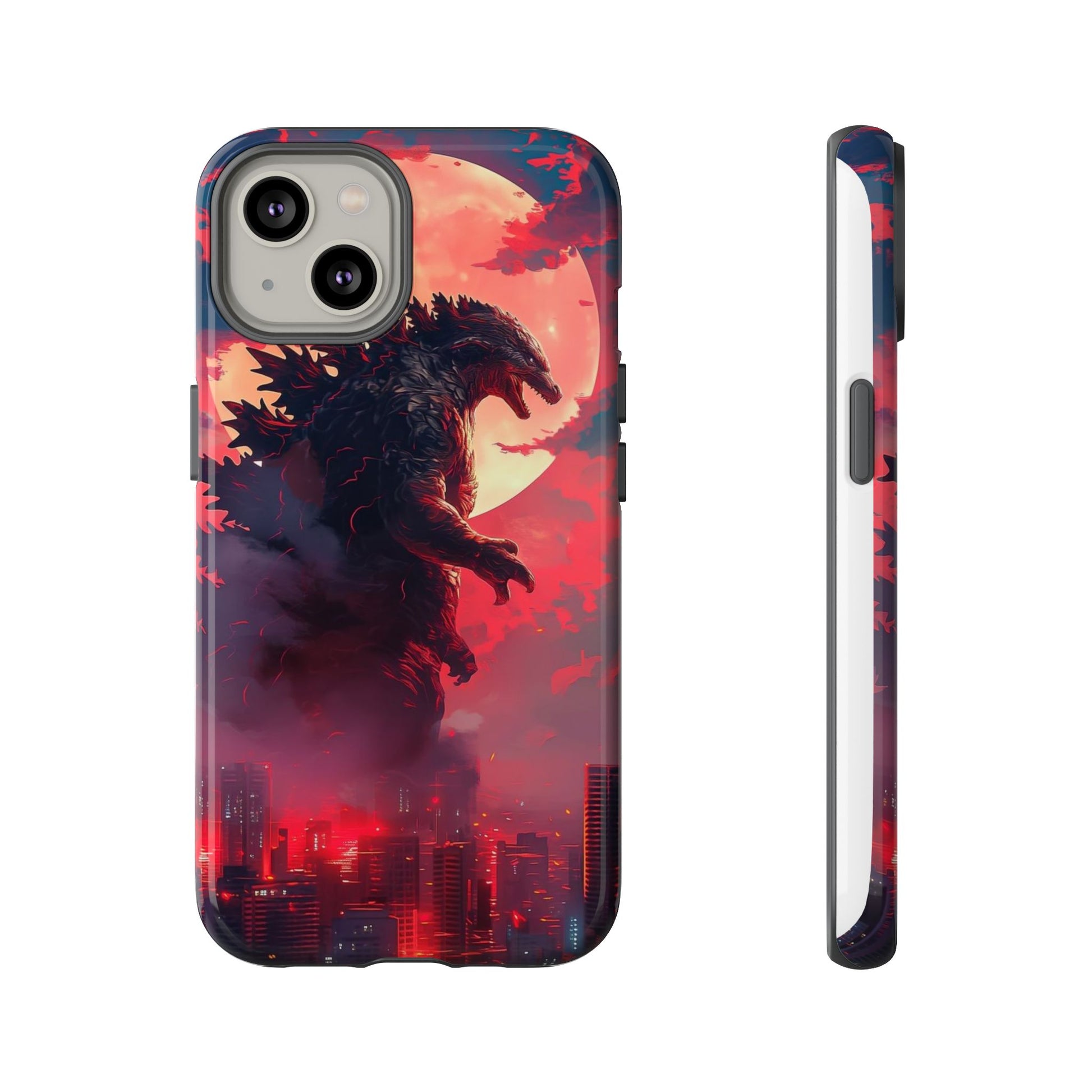 King of Monsters Godzilla Tough Phone Cases for iPhones, Samsung, and Pixel