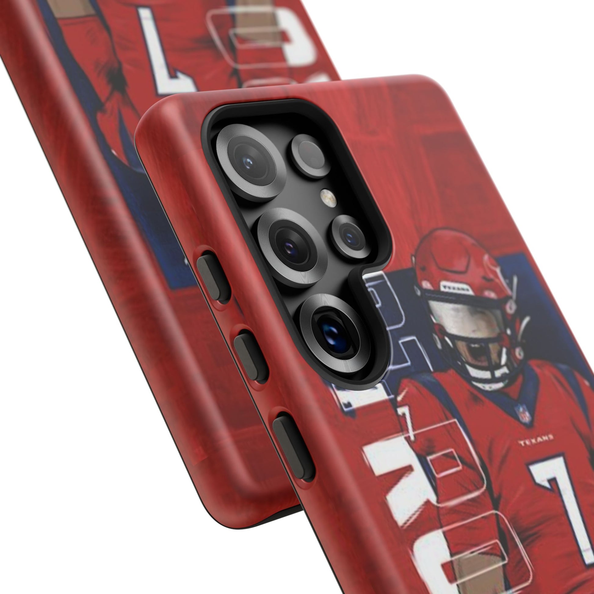 Houston Texans Football CJ Stroud Tough Cases for iPhones, Samsung, and Pixel