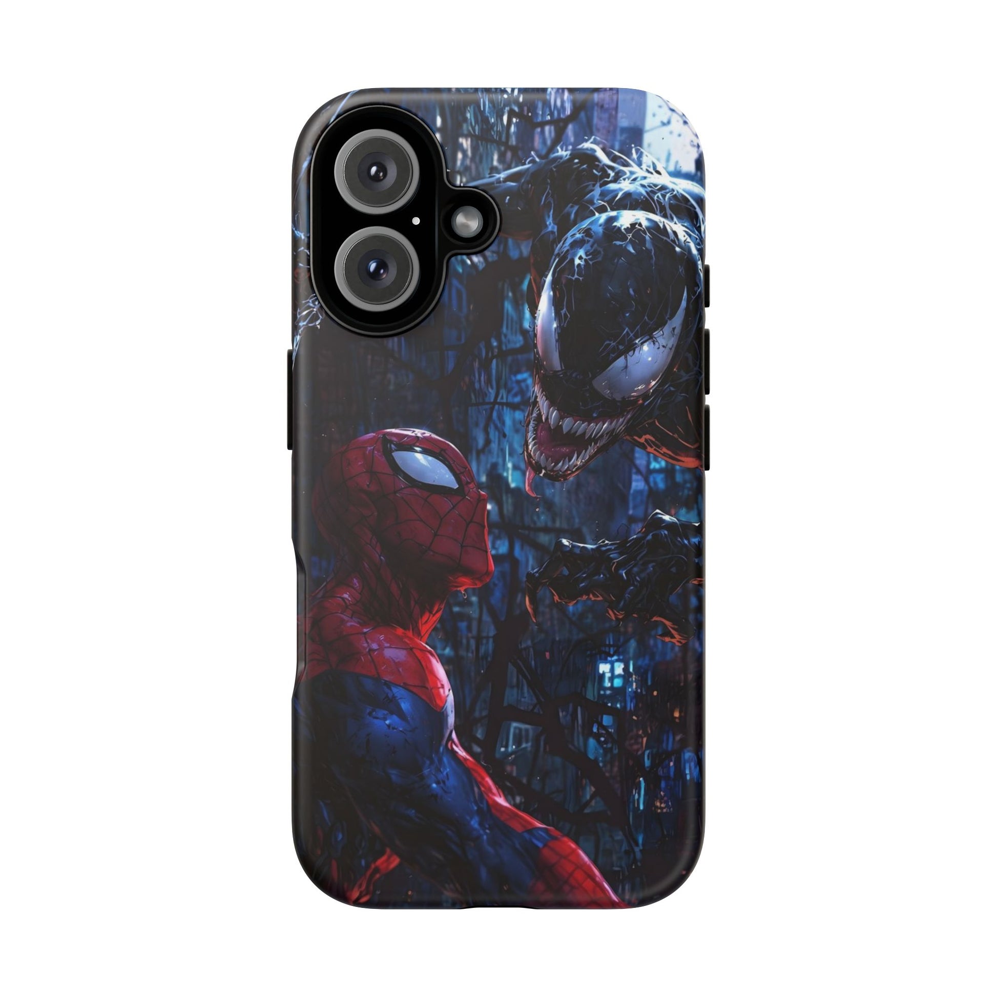 Venom x Spiderman Phone Case, Tough Cases for iPhones, Samsung, and Pixel
