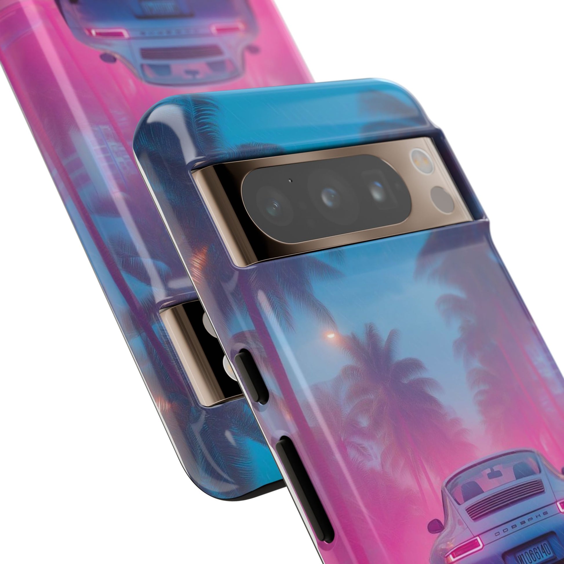 Miami Vice Porsche Phone Case for iPhone, Samsung Galaxy, & Pixel Phones