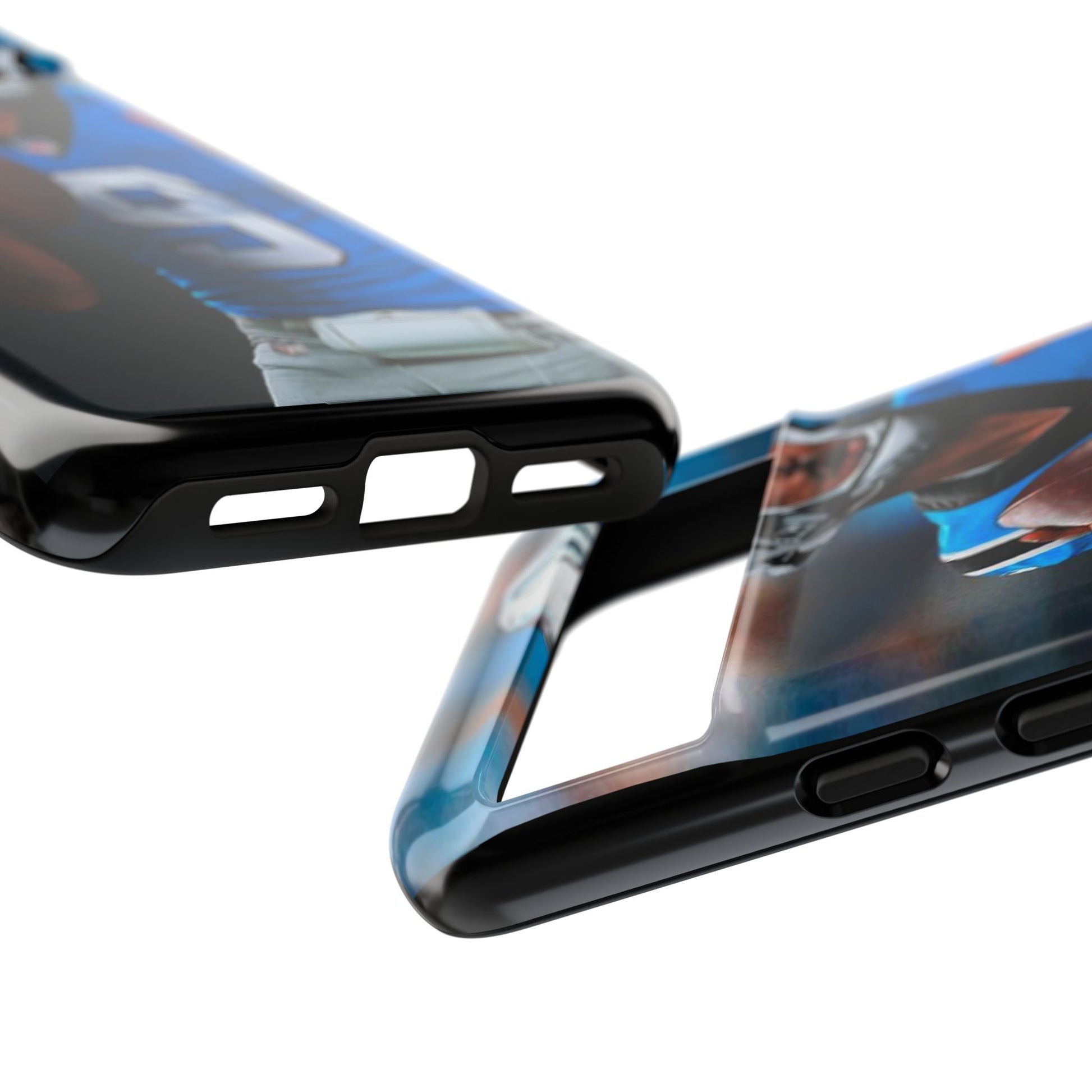 Carolina Panthers Bryce Young Football Tough Cases for iPhones, Samsung, and Pixel