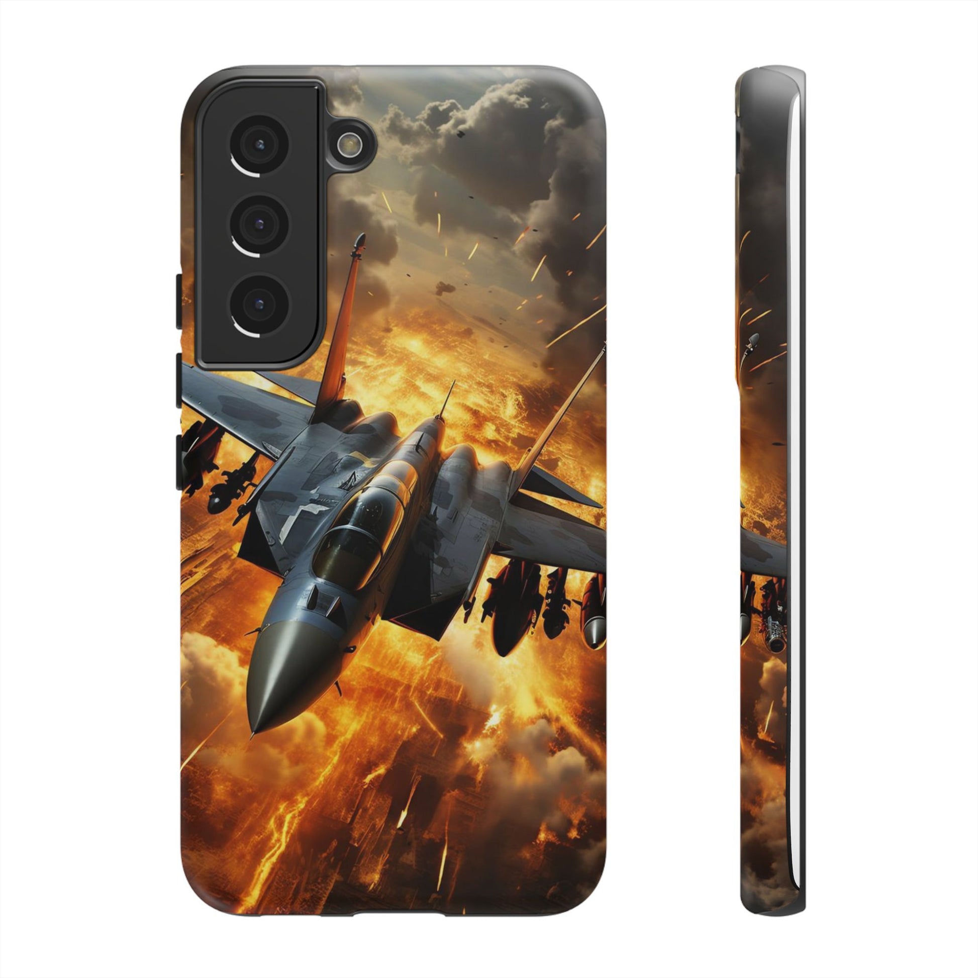 F-15 Fighter Jet Tough Cases for iPhones, Samsung, and Pixel