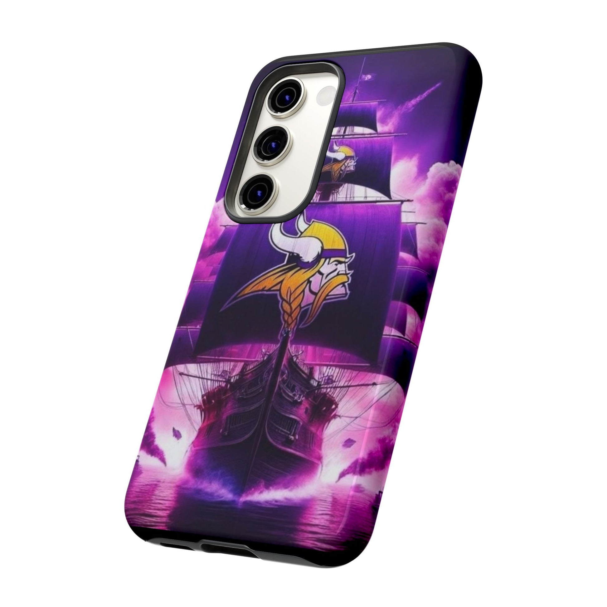 Minnesota Vikings Ship Football Phone Case, Tough Cases for iPhones, Samsung, and Pixel