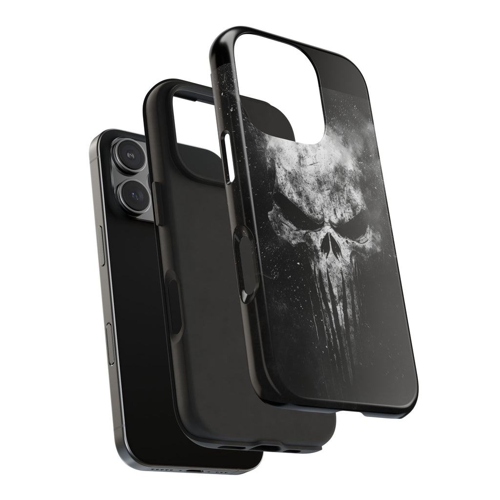 Smoking Skull Theme Phone Case for iPhone & Samsung Galaxy Phones