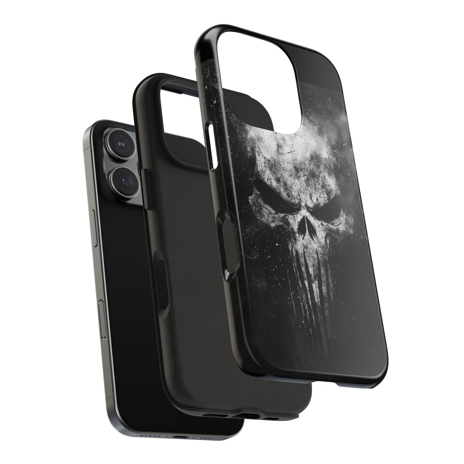 Smoking Skull Theme Phone Case for iPhone & Samsung Galaxy Phones