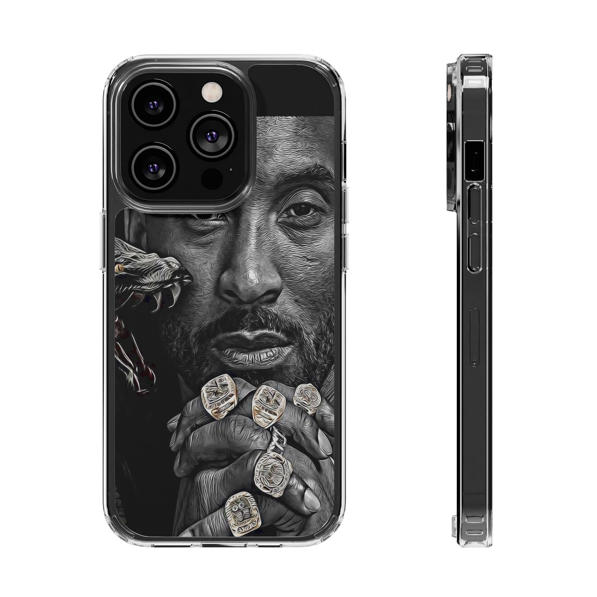 Kobe Championship Rings Mamba Themed Protective Iphone and Samsung case