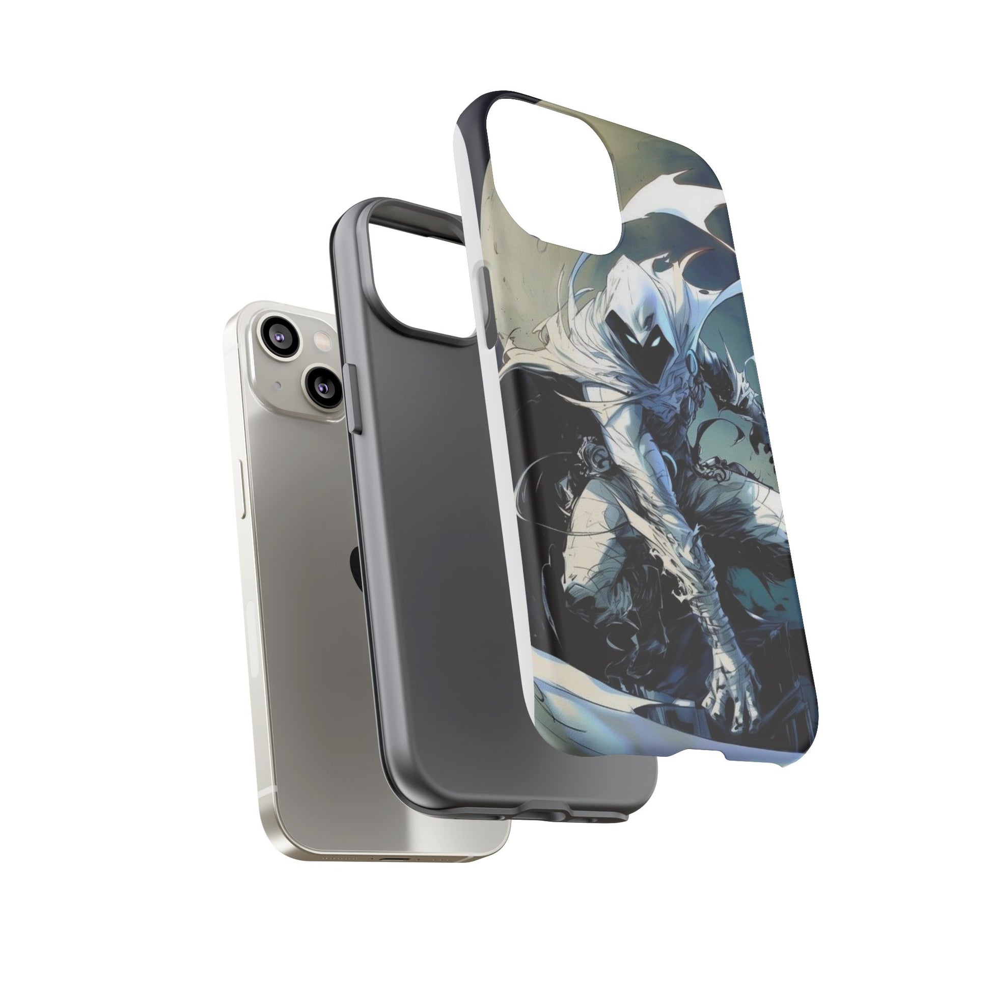 Moon Knight Tough Cases for iPhones, Samsung, and Pixel