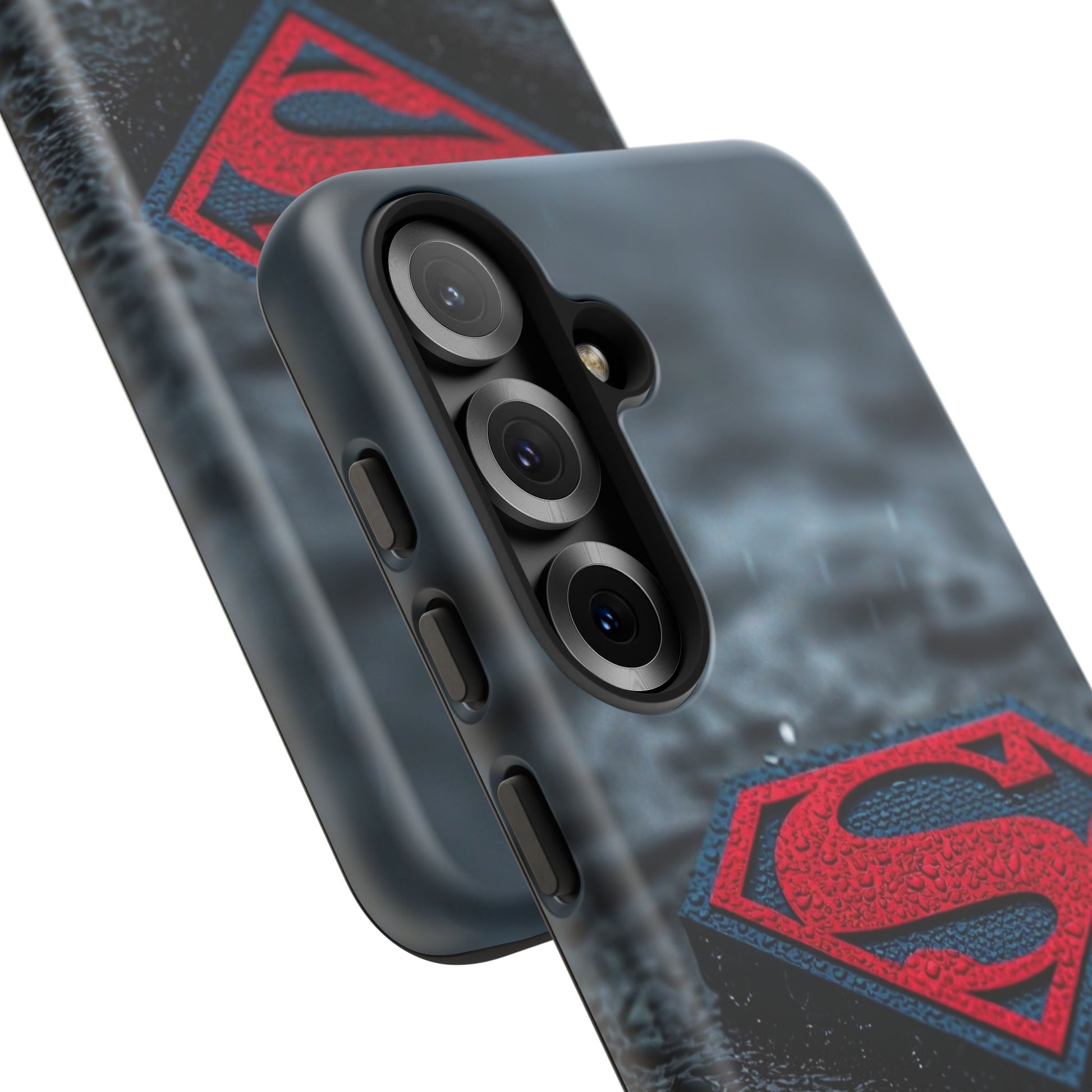 Superman Logo Tough Cases for iPhones, Samsung, and Pixel