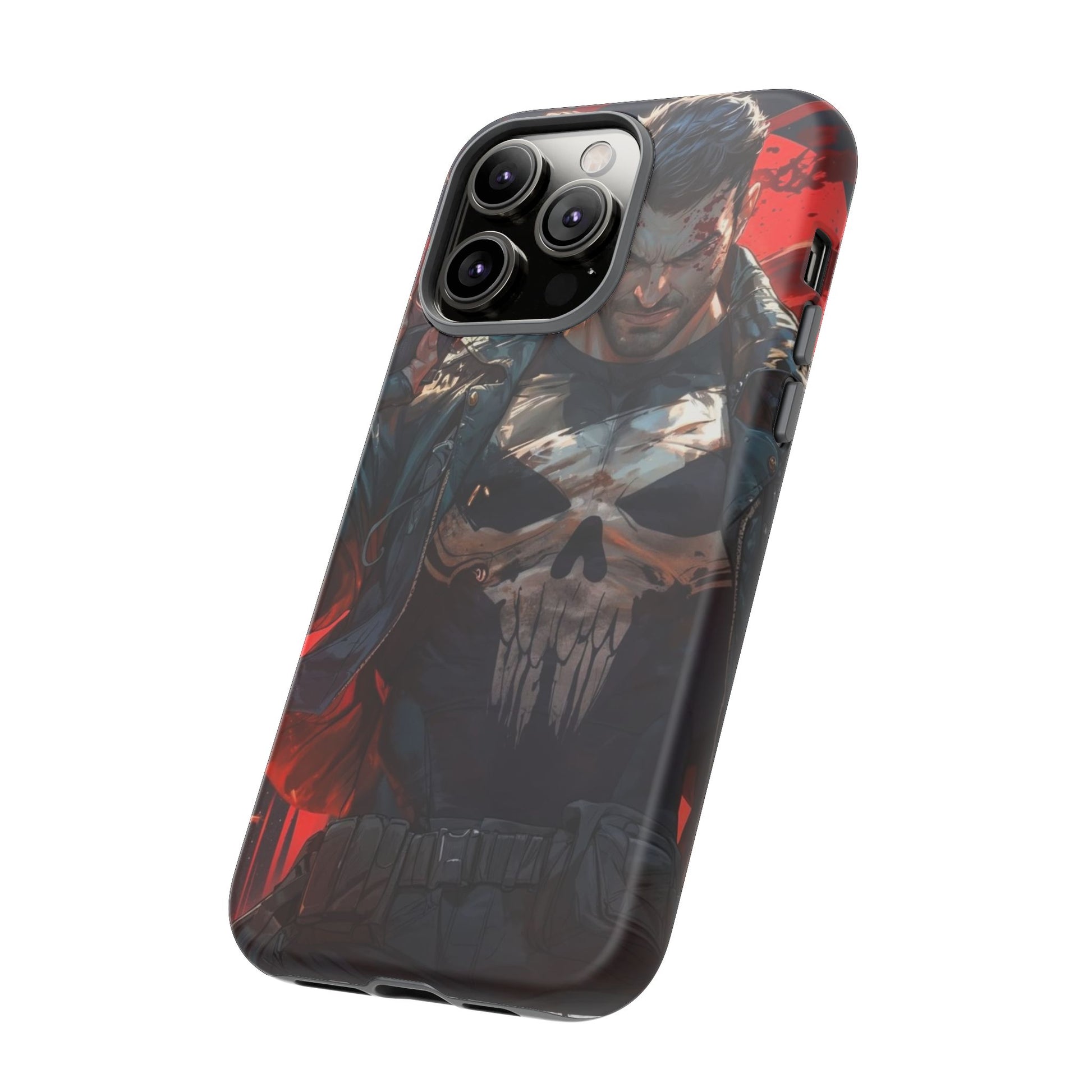 Punisher Tough Cases for iPhones, Samsung, and Pixel