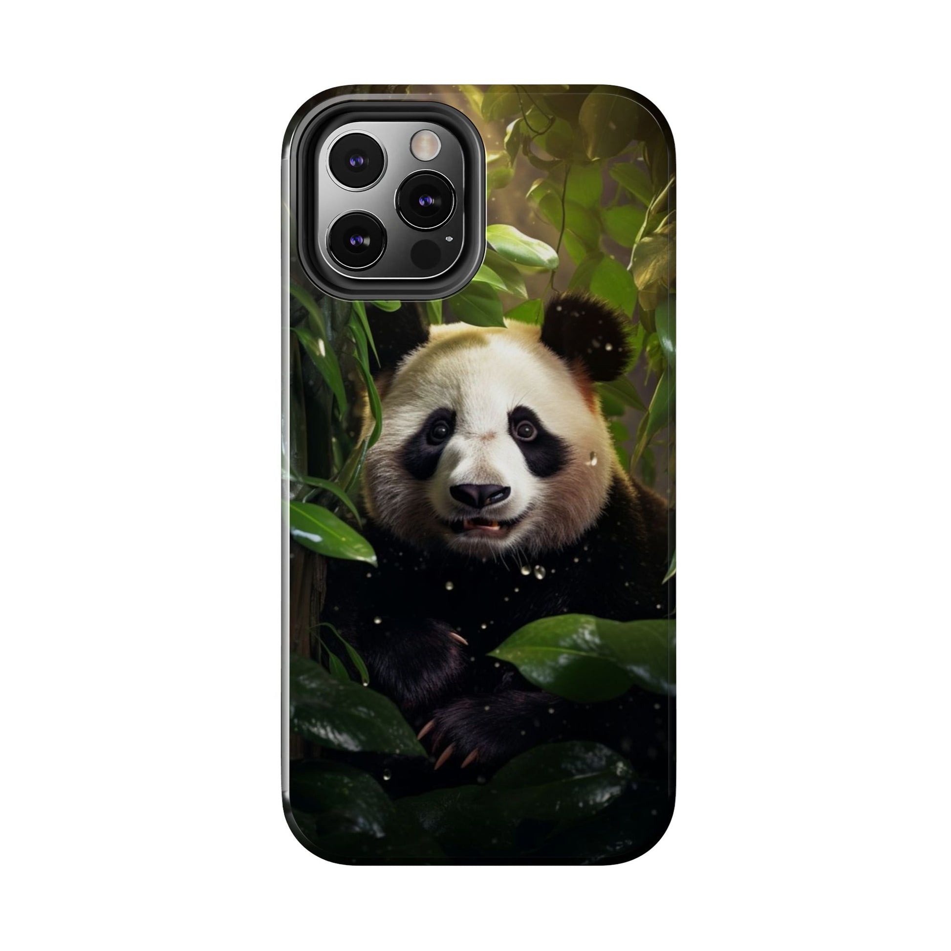 Smiling Panda Theme Phone Cases for iPhones & Samsung Phones