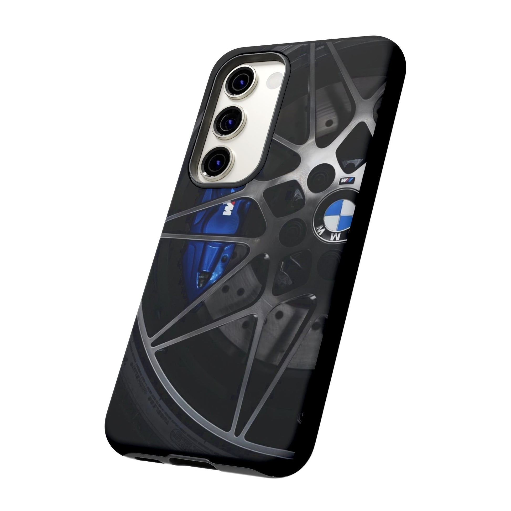 BMW M3 Racing Wheels Tough Cases for iPhones, Samsung, and Pixel