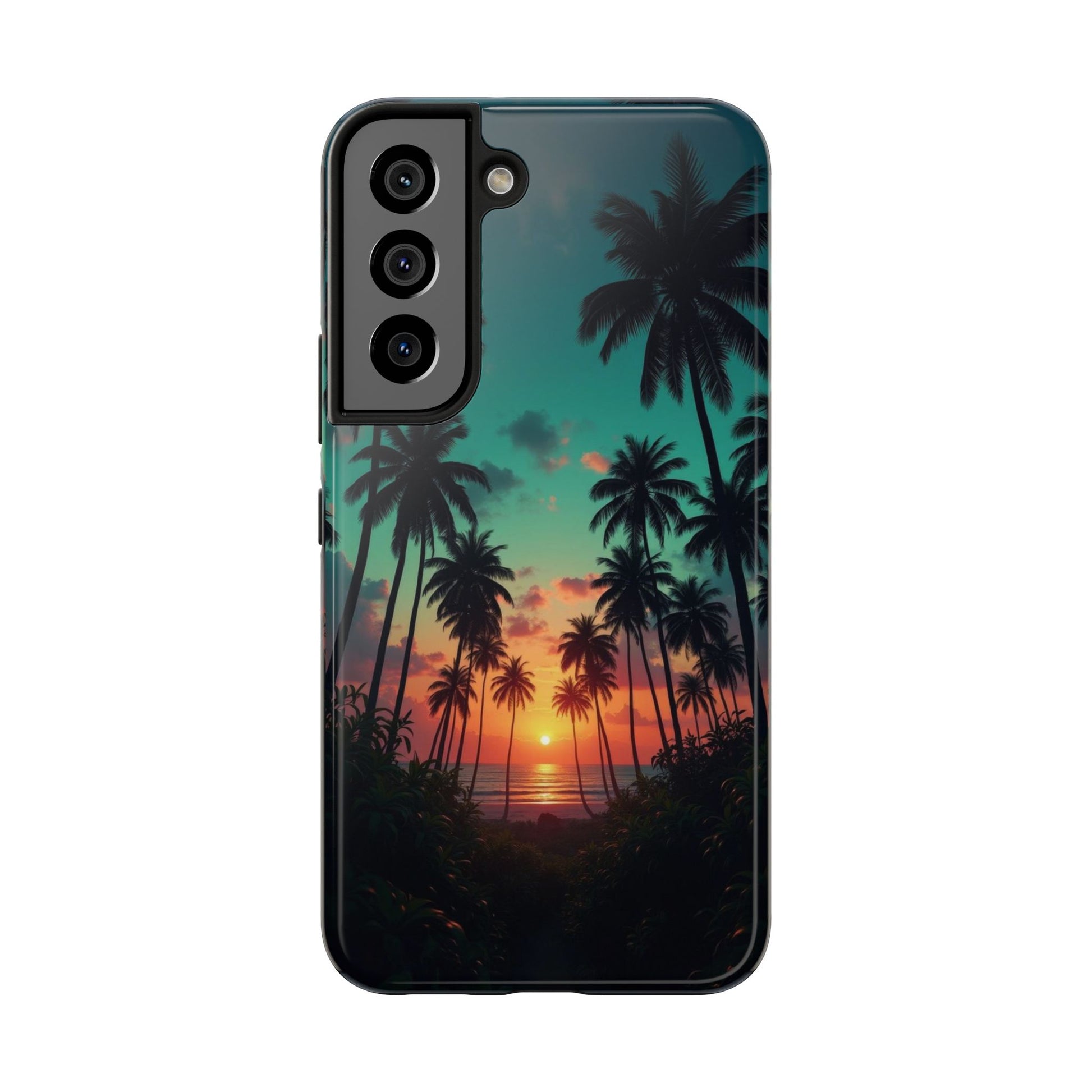 Beach Oasis Themed Tough Phone Cases for Iphones & Samsung Phones