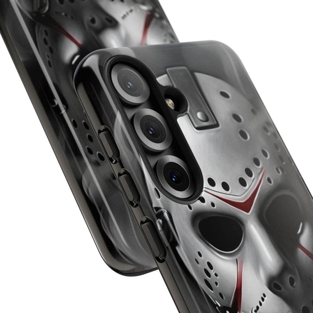 Friday the 13th Jason's Mask Tough Cases for iPhones, Samsung, and Pixel
